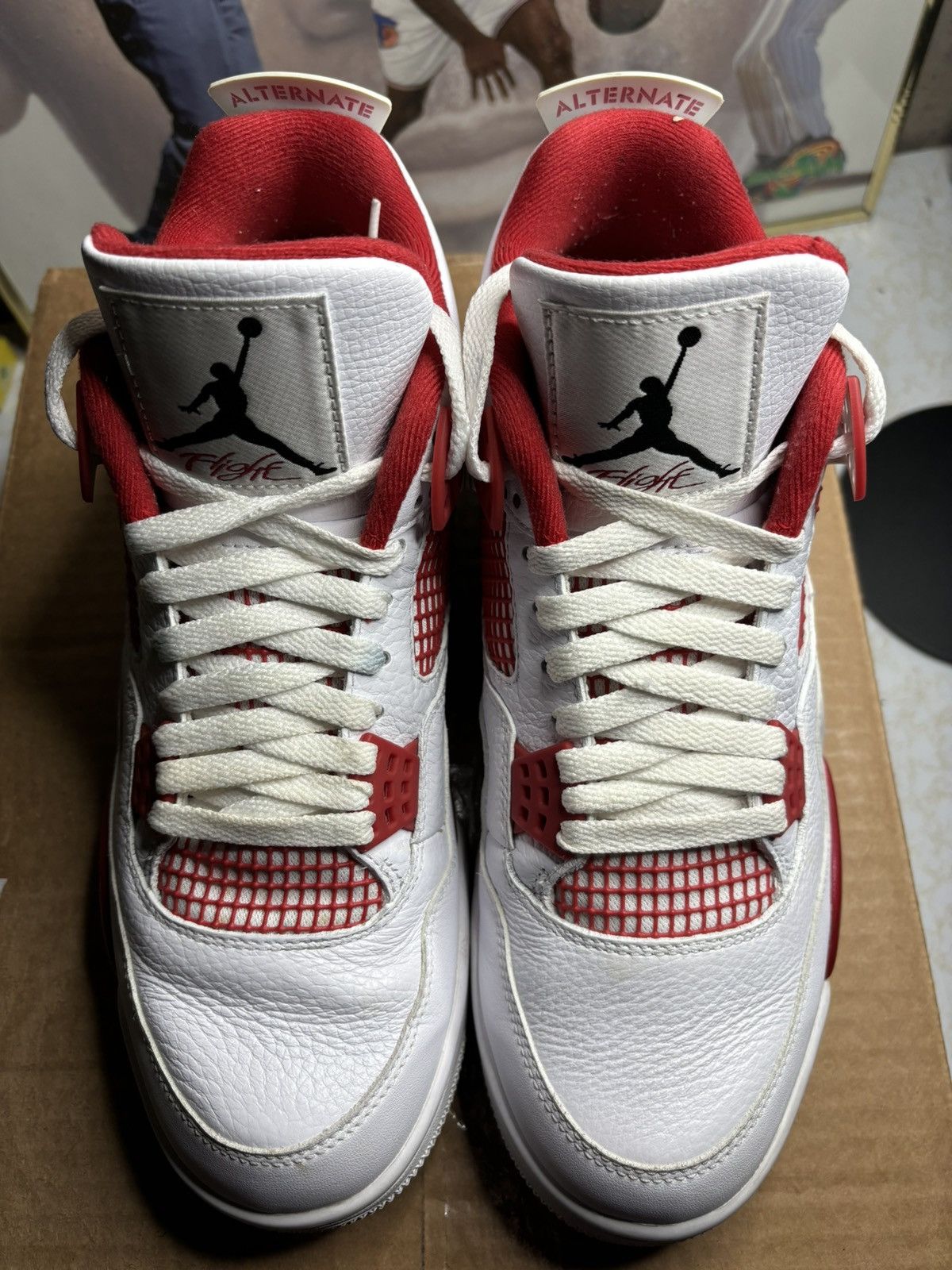 Jordan Brand Air Jordan 4 Retro Alternate 89 2016 Size US 10.5 / EU 43-44 - 2 Thumbnail