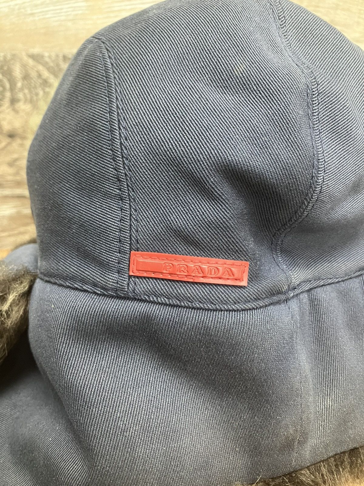 Prada L-Prada Fur Trapper Hat Size ONE SIZE - 4 Thumbnail