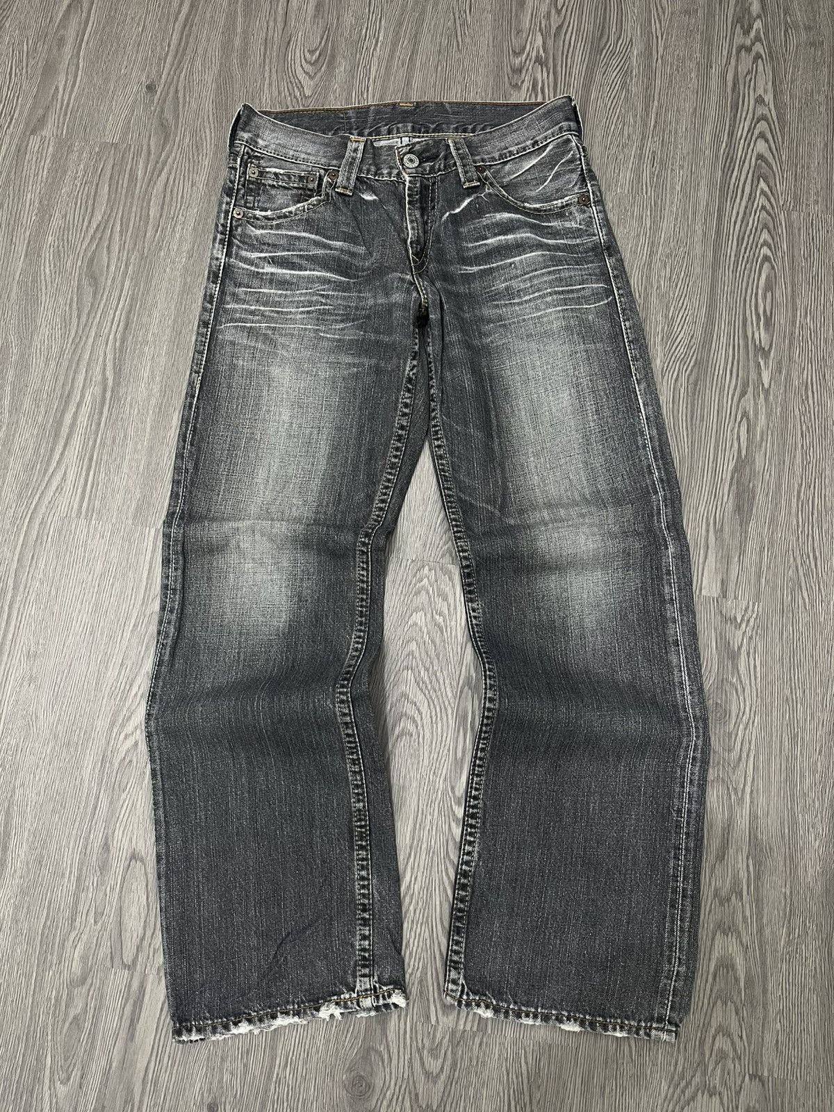 Levi's Vintage Clothing Vtg Levi's 503 grey wosh jeans Size US 31 - 2 Thumbnail