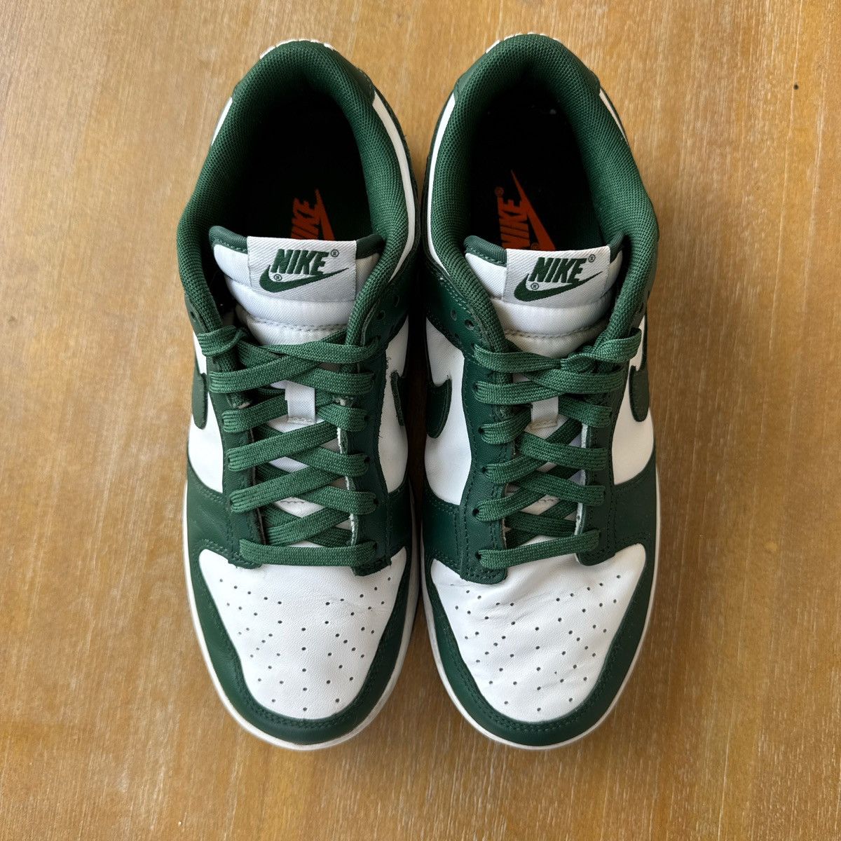 Nike Nike Dunk Low ‘Michigan State’ Size US 8 / EU 41 - 2 Thumbnail