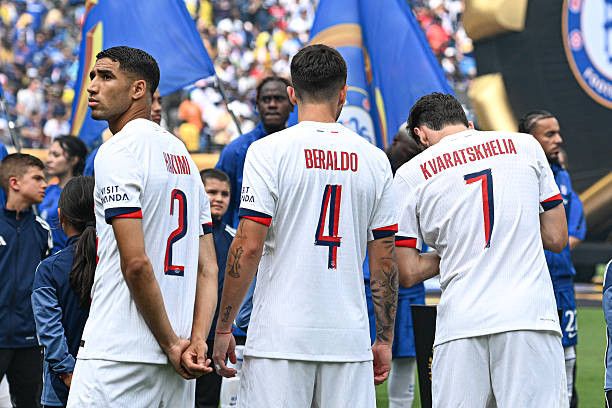 Nike PSG away 2024/2025 kvaratskhelia jersey football Size US M / EU 48-50 / 2 - 16 Thumbnail