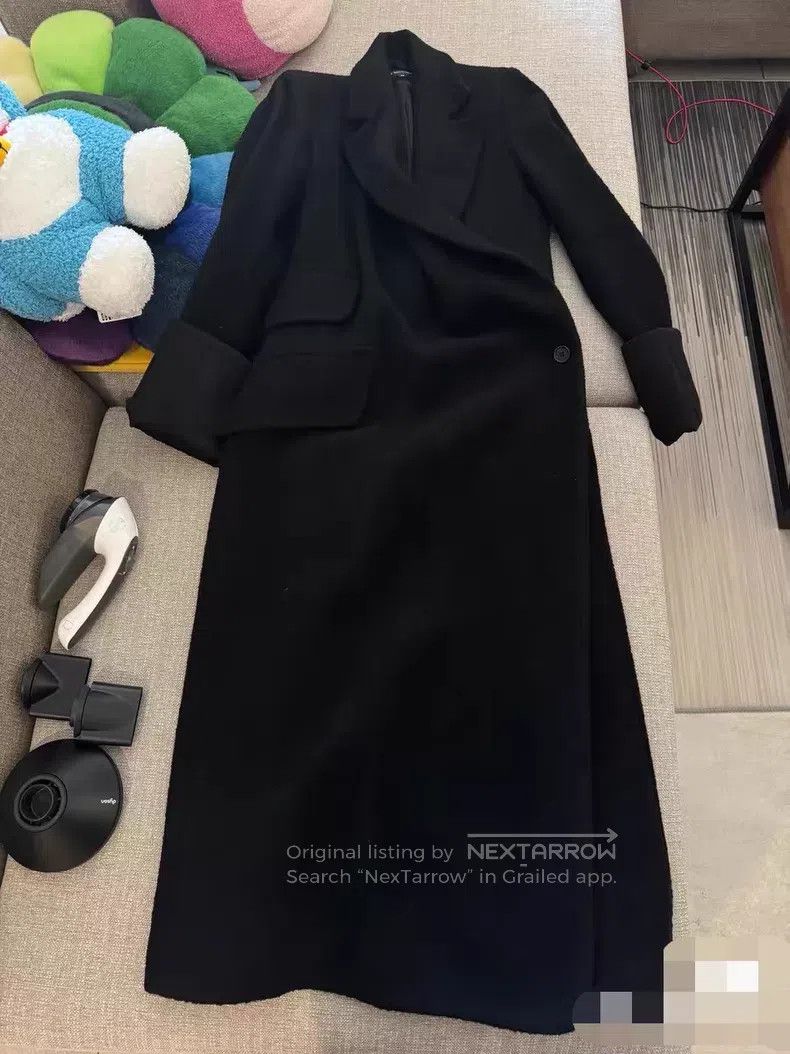 Ann Demeulemeester Ann Demeulemeester Exquisite Wool Overcoat Size XS / US 0-2 / IT 36-38 - 3 Thumbnail