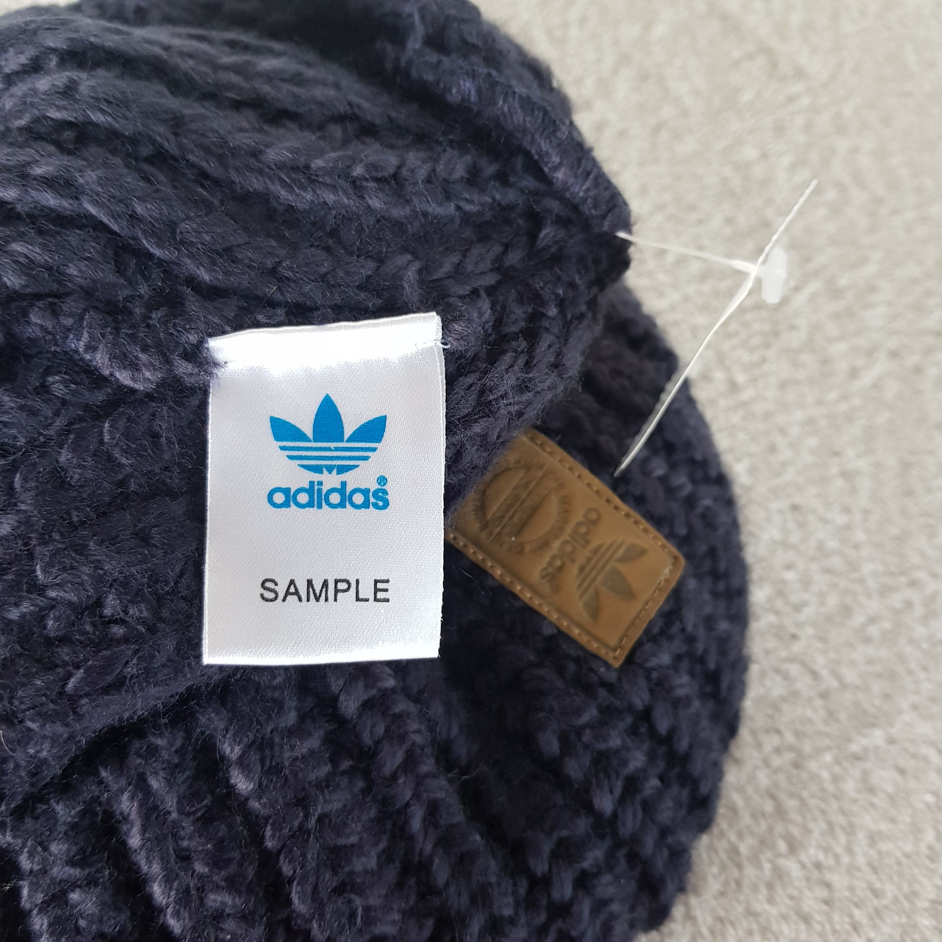 Adidas Vintage Adidas Beanie Cable Knit Aran Isle Crochet Snow Caps Size ONE SIZE - 7 Thumbnail