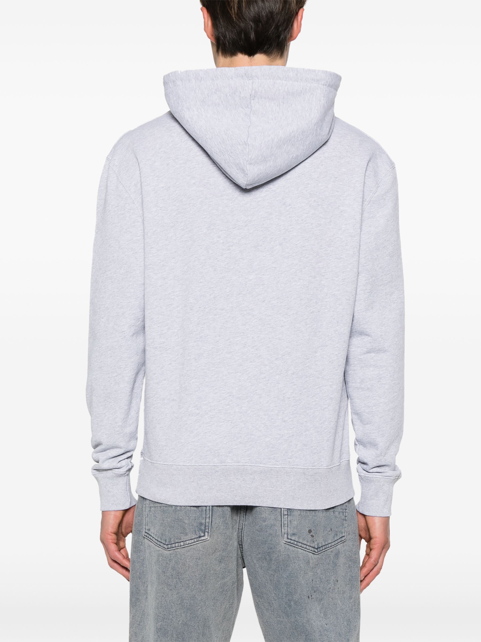 Maison Kitsune o1s22i1n1124 Fox Head Hoodie in Grey Size US XL / EU 56 / 4 - 4 Thumbnail
