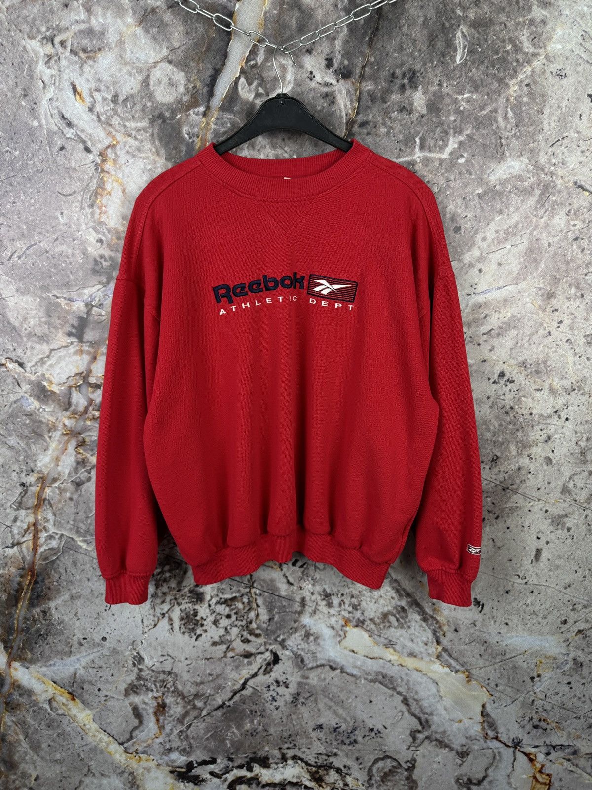 Reebok Men’s Reebok Athletic Dept Sweatshirt Vintage Size Large Size US L / EU 52-54 / 3 - 1 Thumbnail