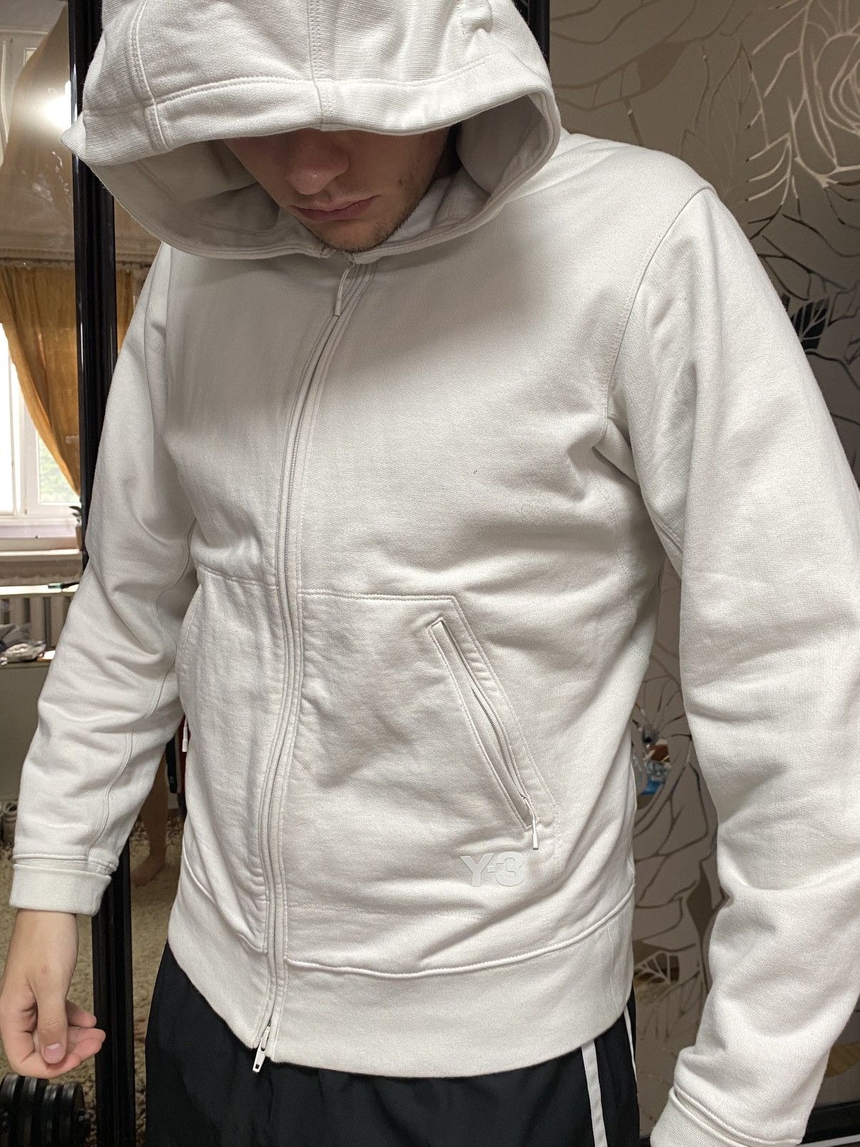 Adidas Very Rare Zip Hoodie Vintage Adidas x Yohji Yamamoto Y-3 Size US L / EU 52-54 / 3 - 3 Thumbnail