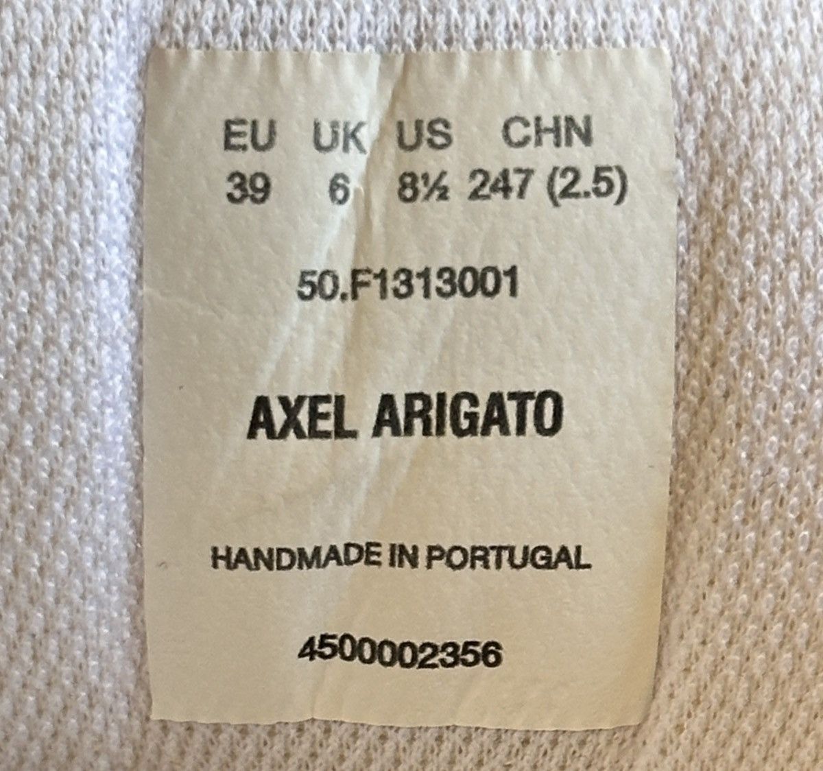 Axel Arigato Alex Arigato Area Haze low-top sneakers. Size US 8.5 / IT 38.5 - 2 Thumbnail