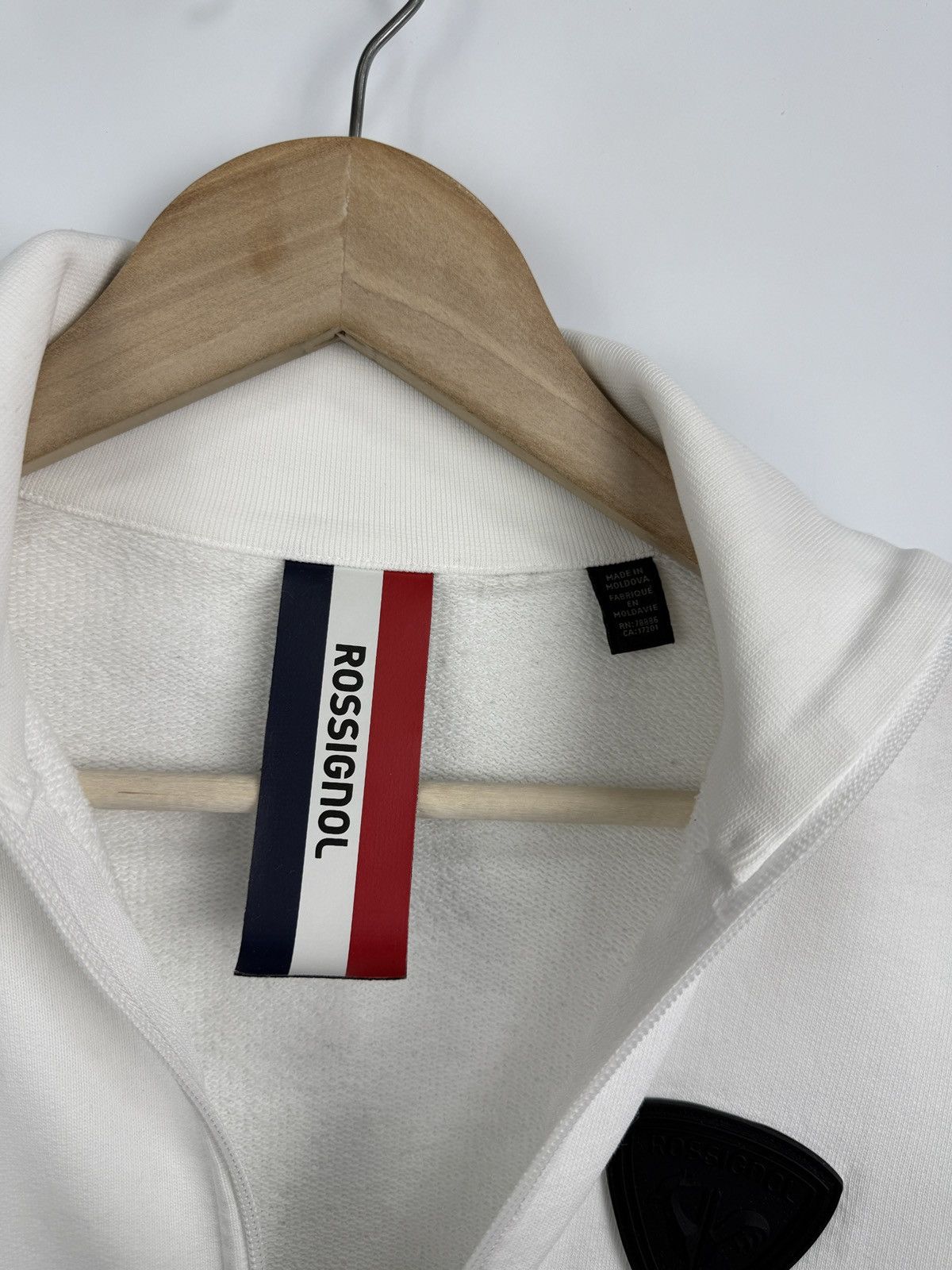 Rossignol 🇫🇷 Rossignol Roll Neck Track Jacket Tricolor Stripe Ski Rare Size XS / US 0-2 / IT 36-38 - 9 Thumbnail