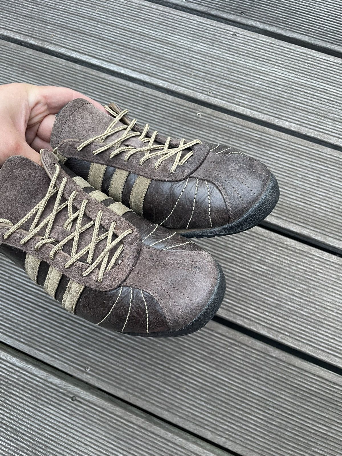 Adidas Vintage 07's Adidas Cup 68 Brown Size 8.5 Size US 8.5 / EU 41-42 - 3 Thumbnail
