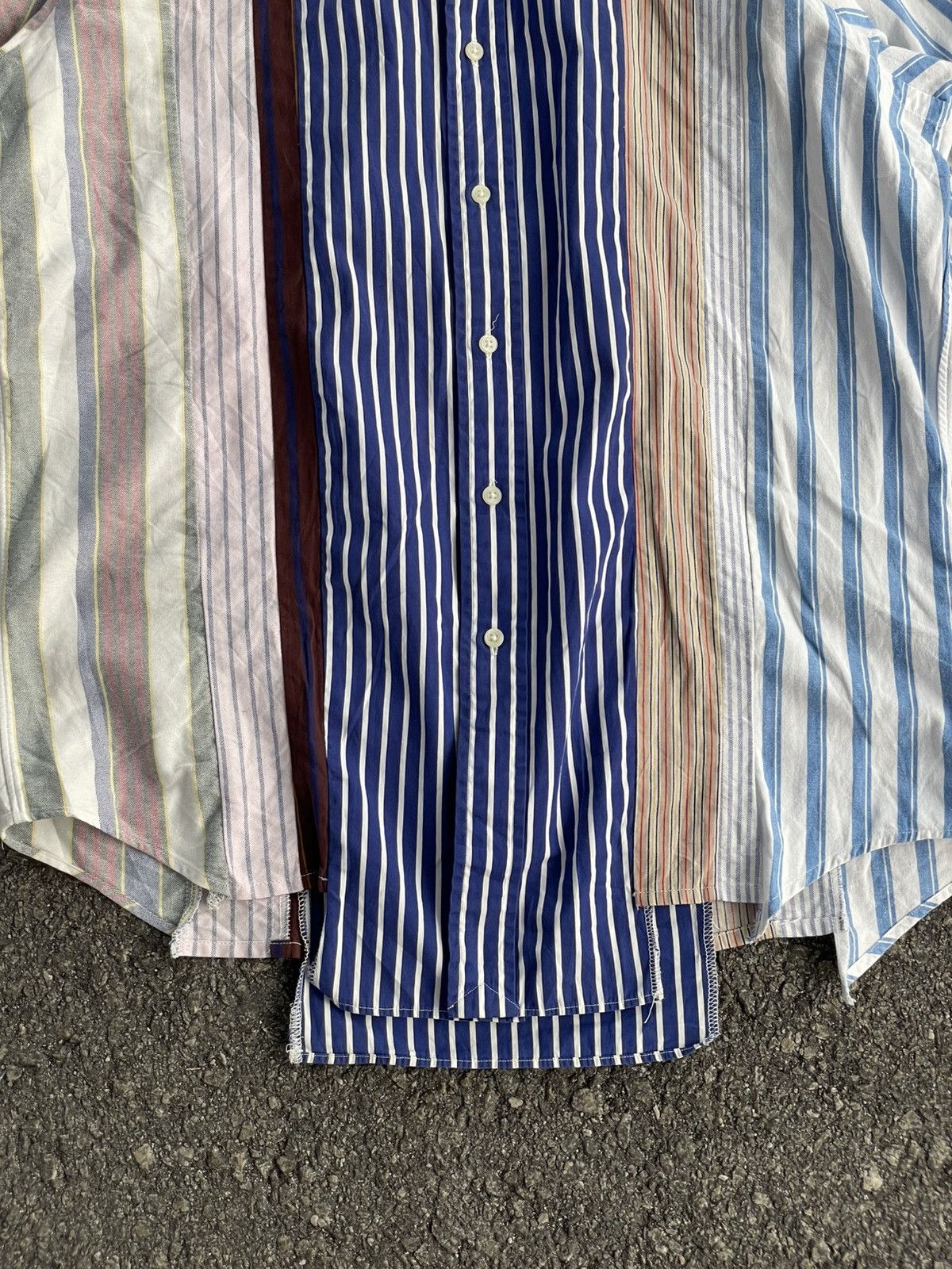 J.S. Homestead J.S Homestead | Patchwork Striped Shirt Size US M / EU 48-50 / 2 - 4 Thumbnail