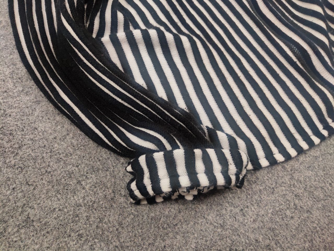 If Six Was Nine Vintage Ribbed If Six Was Nine sweater asymetric Zip LGB Y2K Size US M / EU 48-50 / 2 - 6 Thumbnail