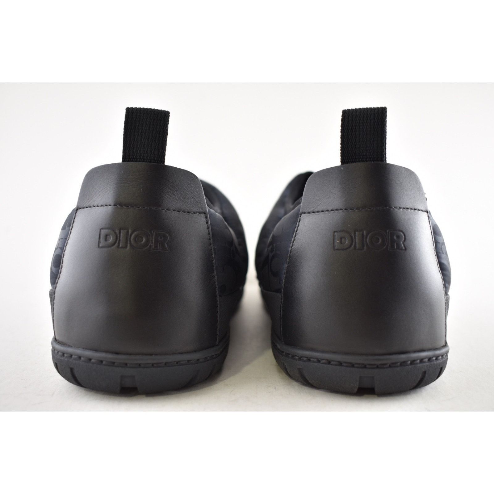 Dior Dior Mens Snow Slipper Navy Blue Oblique Black Flat 44 11 Size US 11 / EU 44 - 15 Thumbnail