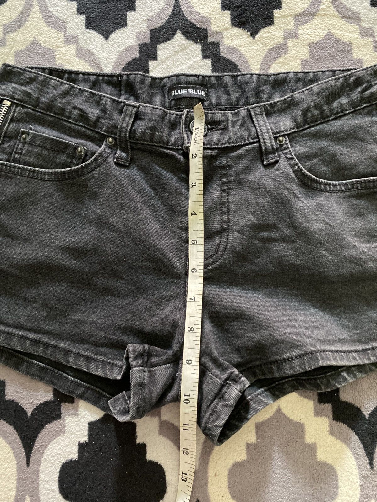 Blue Blue Japan × Japanese Brand 2000s blue/blue punk short jeans Size 30" / US 8 / IT 44 - 11 Thumbnail