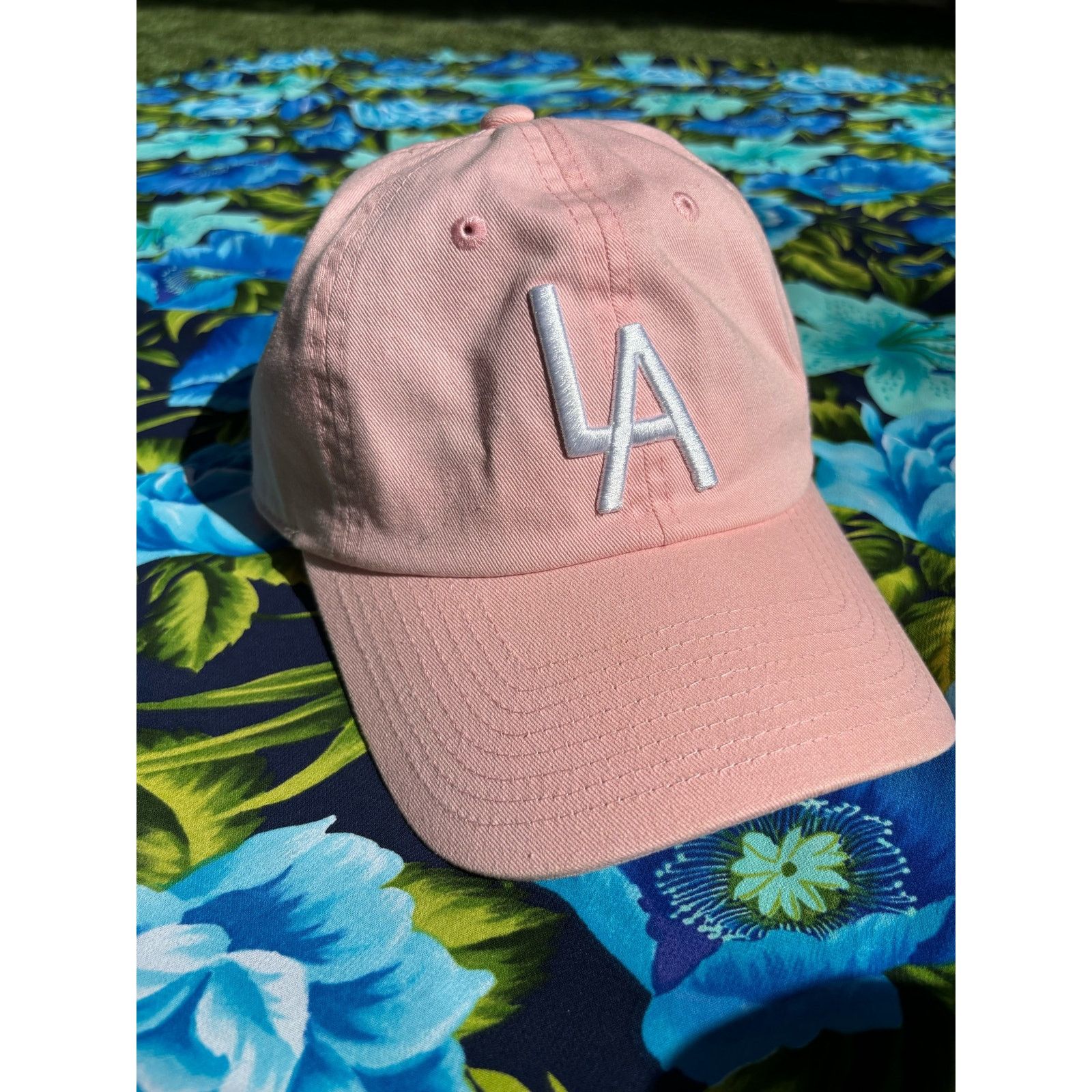 & Other Stories Pink LA Adjustable Baseball Hat Size ONE SIZE - 2 Thumbnail