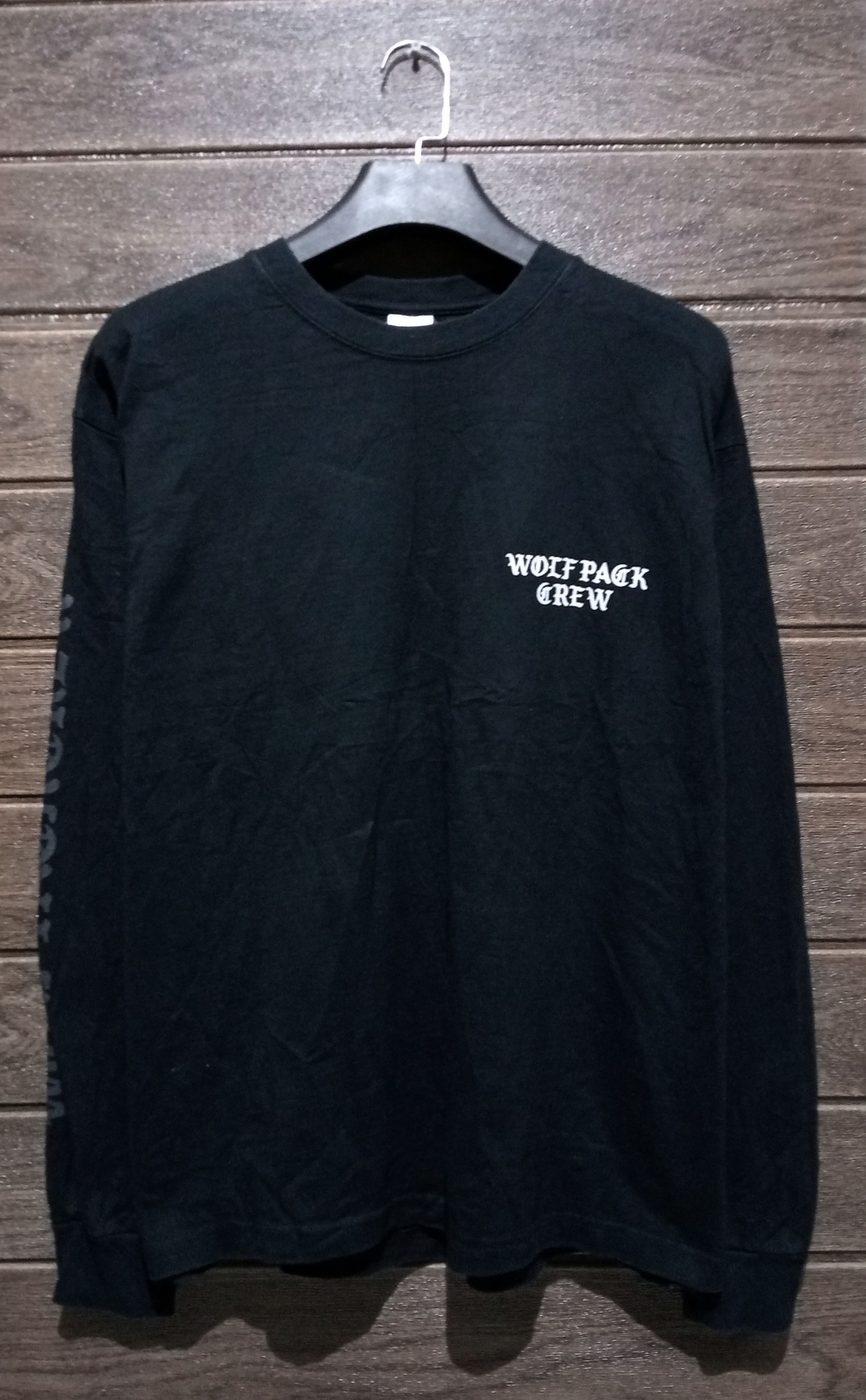 Vintage Camber WP Wolf Pack Crew Long Sleeve Tshirt USA