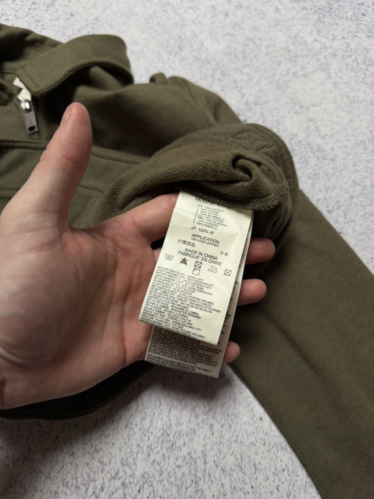 Diesel Archive 90/00s Diesel Cropped Military Green Jacket Y2K RARE Size S / US 4 / IT 40 - 10 Thumbnail