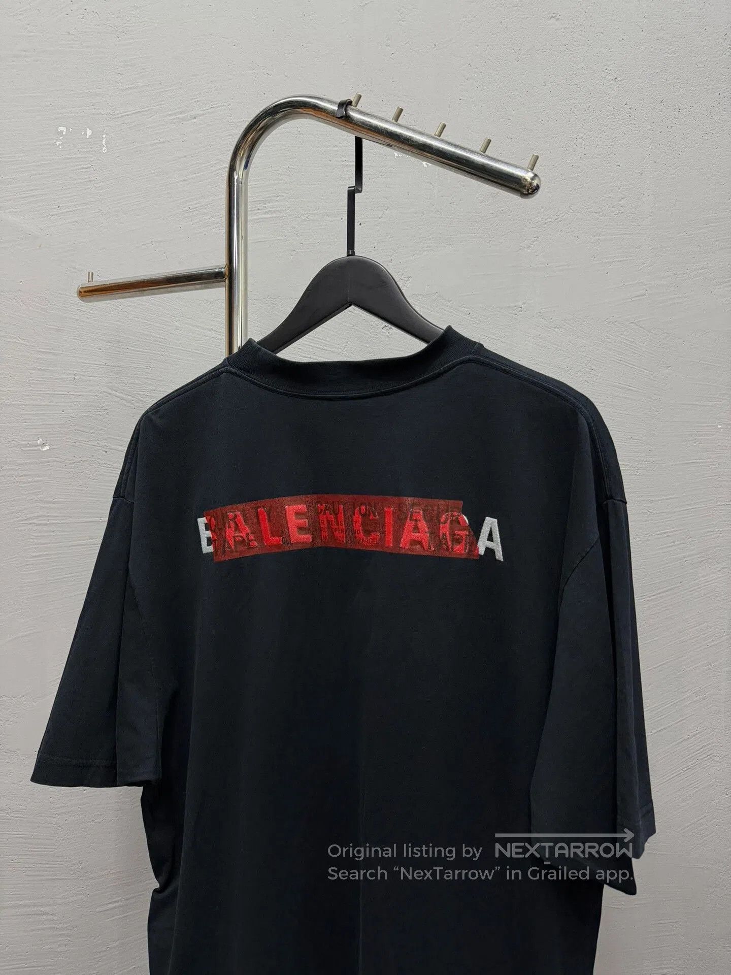 Balenciaga balenciaga short sleeve logo t-shirt black. Size US M / EU 48-50 / 2 - 4 Thumbnail