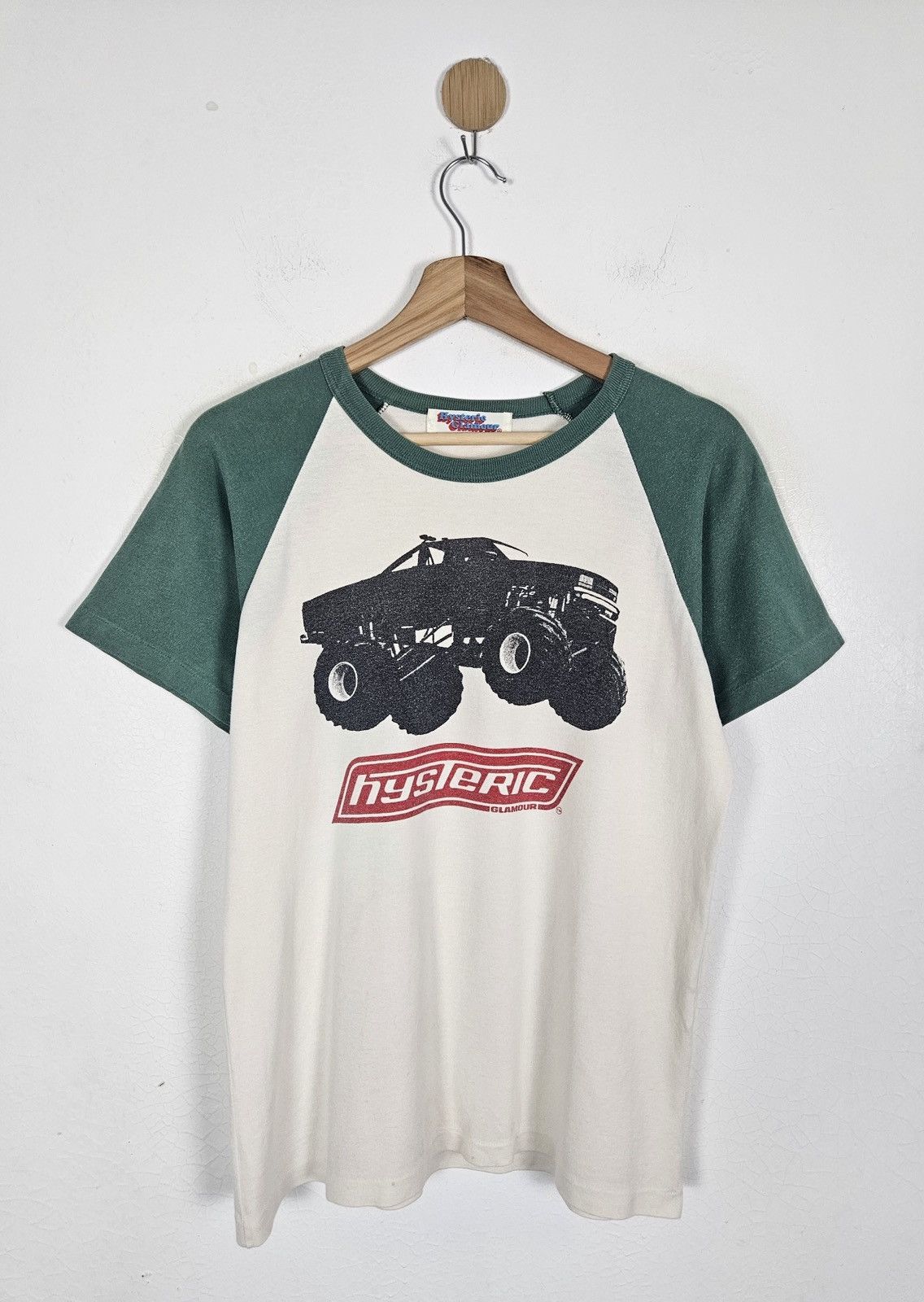 Hysteric Glamour Monster Truck raglan shirt