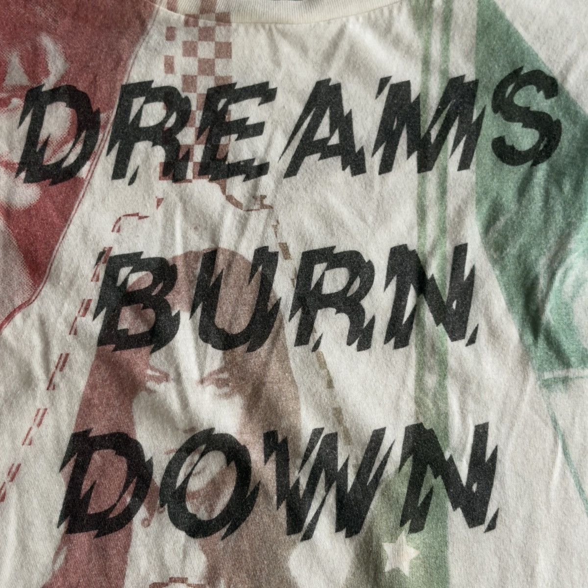 Hysteric Glamour “DREAMS BURN DOWN” Tee.