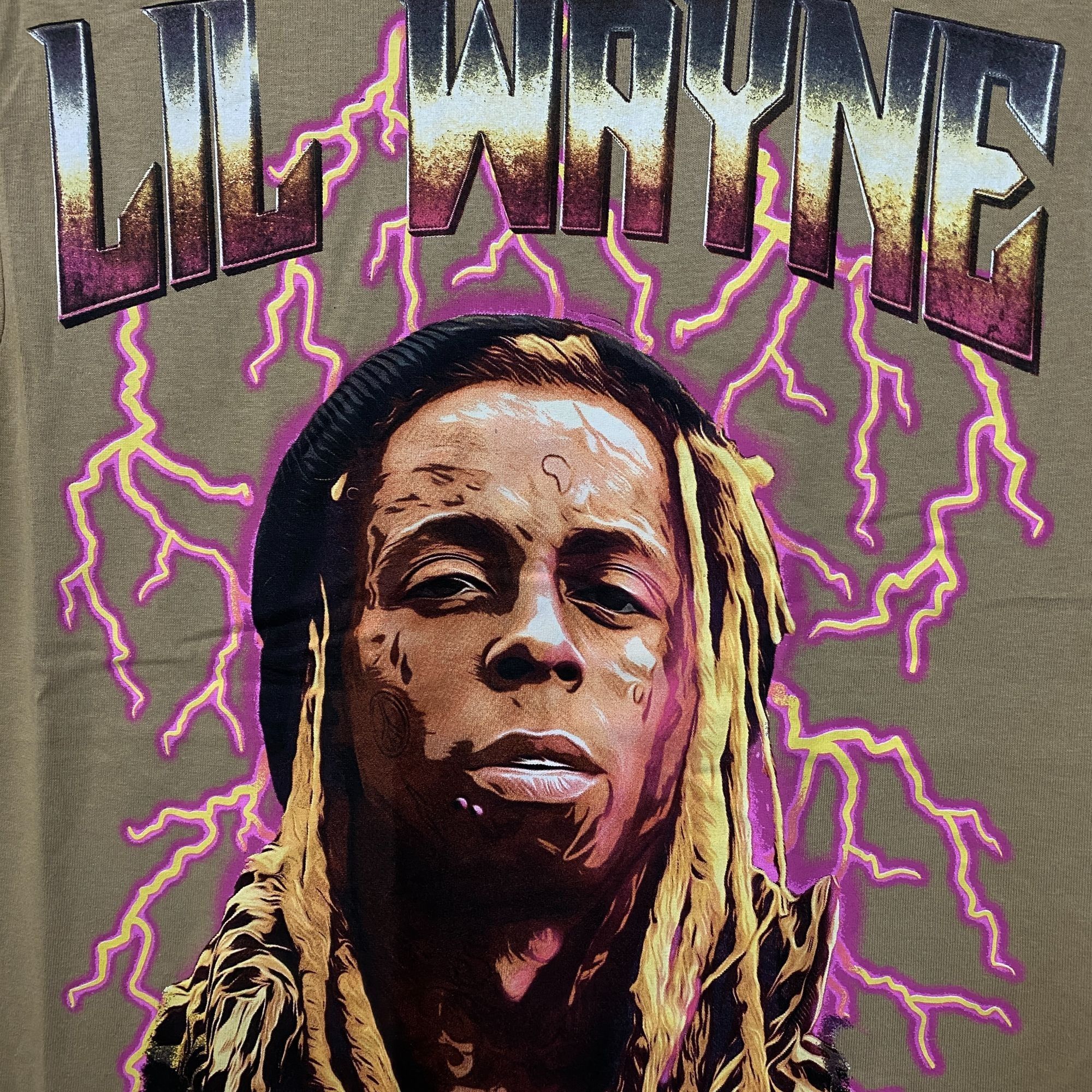 Lil Wayne Reason Lil Wayne A Milli Lightning Brown T-Shirt Small Size US S / EU 44-46 / 1 - 2 Thumbnail