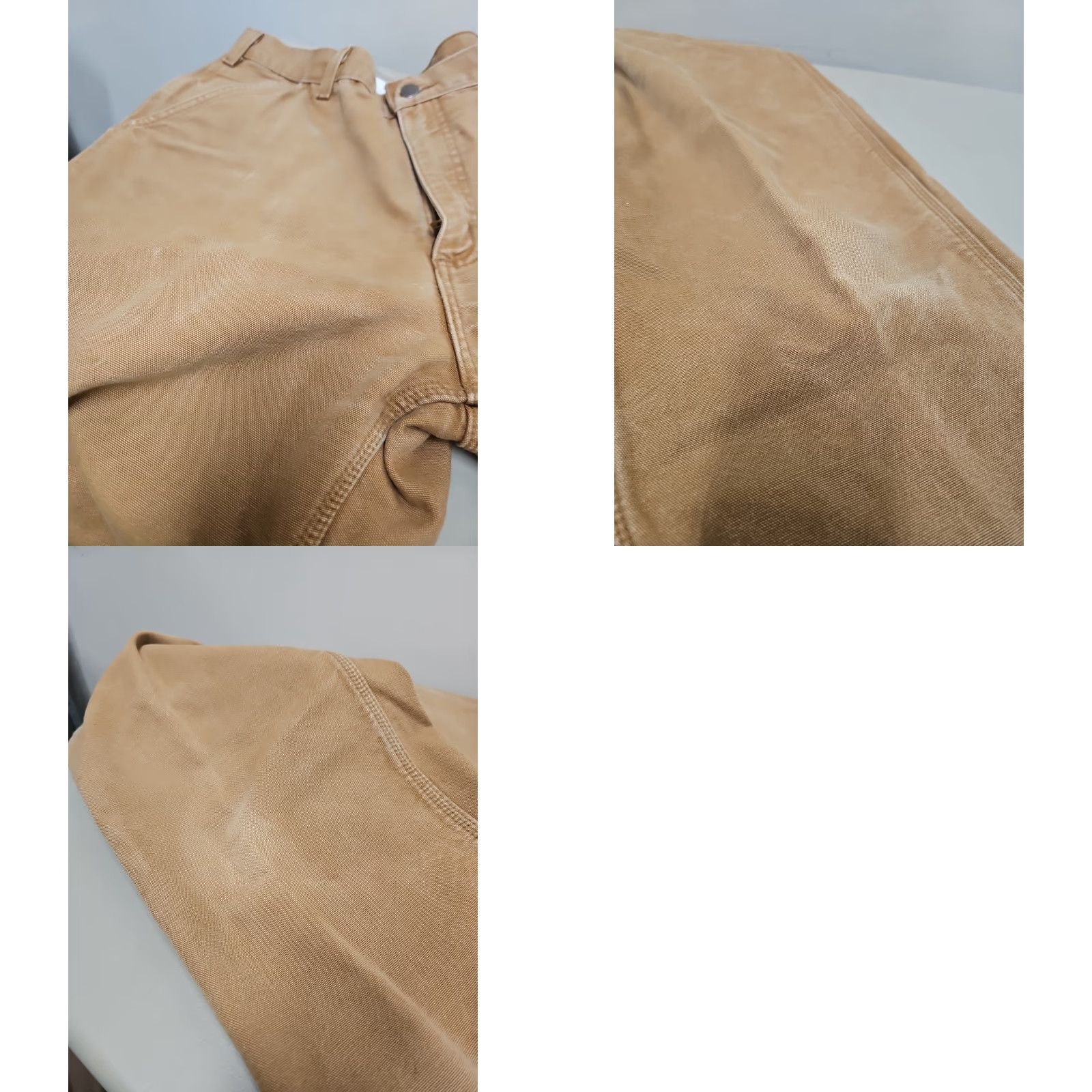 Carhartt VINTAGE Carhartt Pants Duck Canvas Chino Lined 34x29 Men Brown Size US 34 / EU 50 - 10 Thumbnail