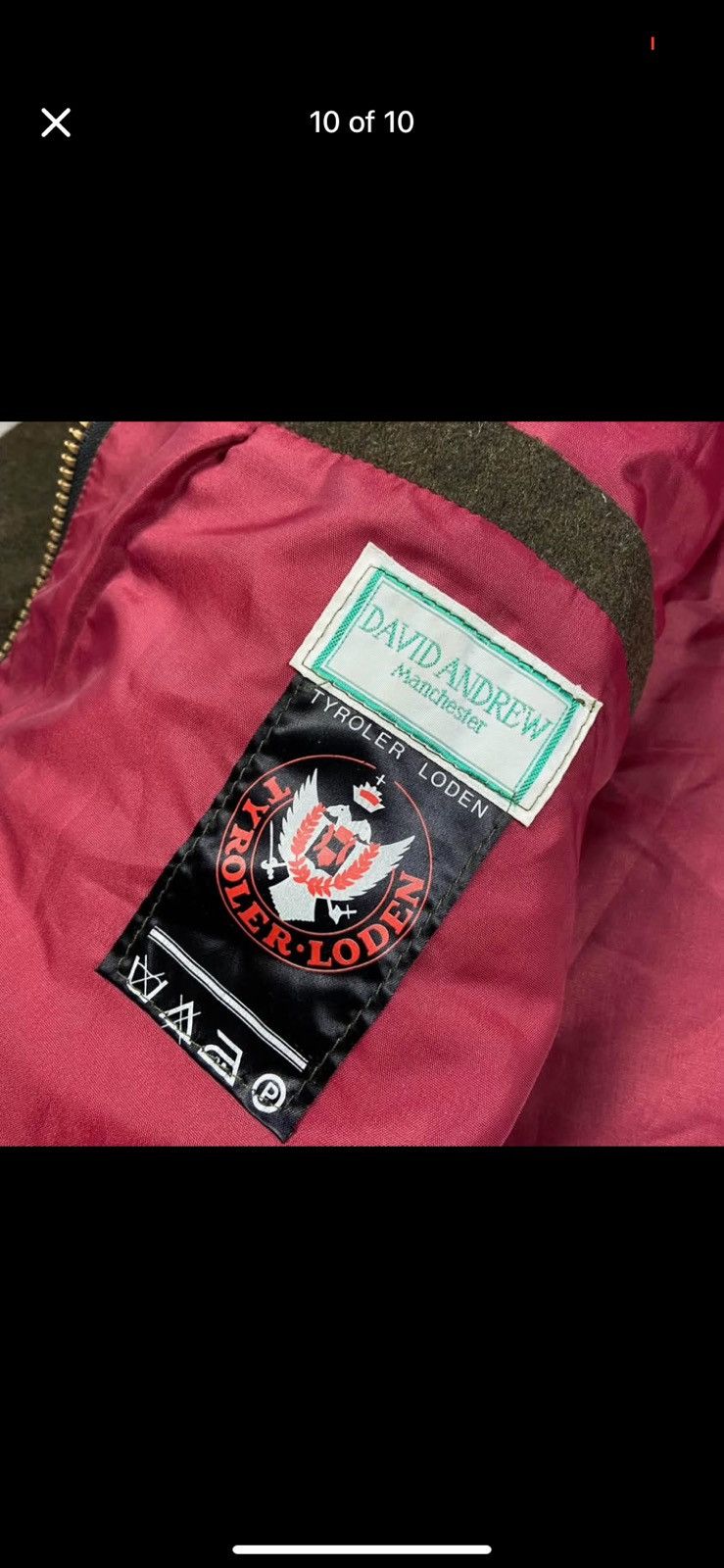 Other Vintage Tyroler Loden David Andrew XL (England, Wool Blend) Size US XL / EU 56 / 4 - 3 Thumbnail