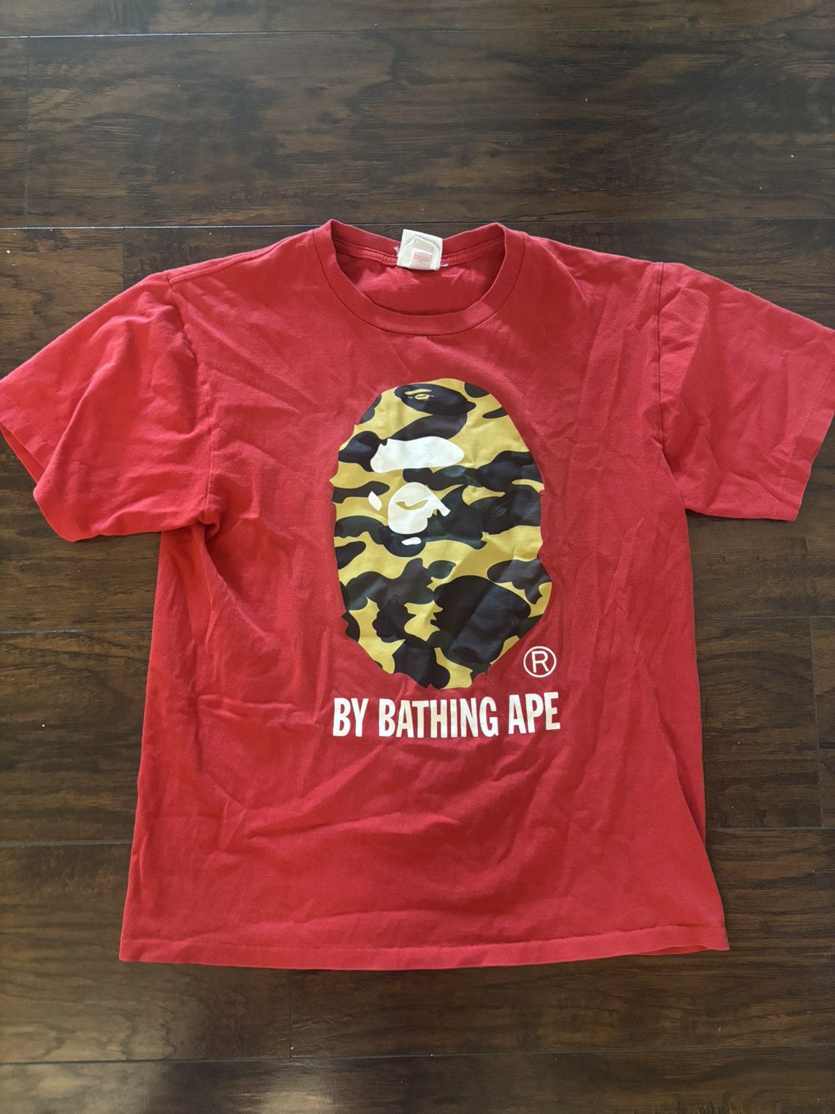 A Bathing Ape tee (Red)