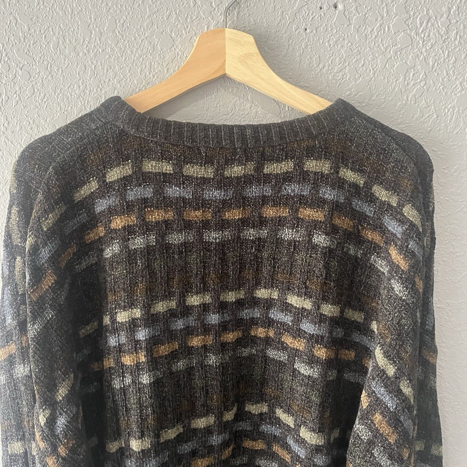 Geoffrey Beene Vintage Geoffrey Beene Crewneck Sweater Men’s 2XL Pullover Size US XXL / EU 58 / 5 - 6 Thumbnail