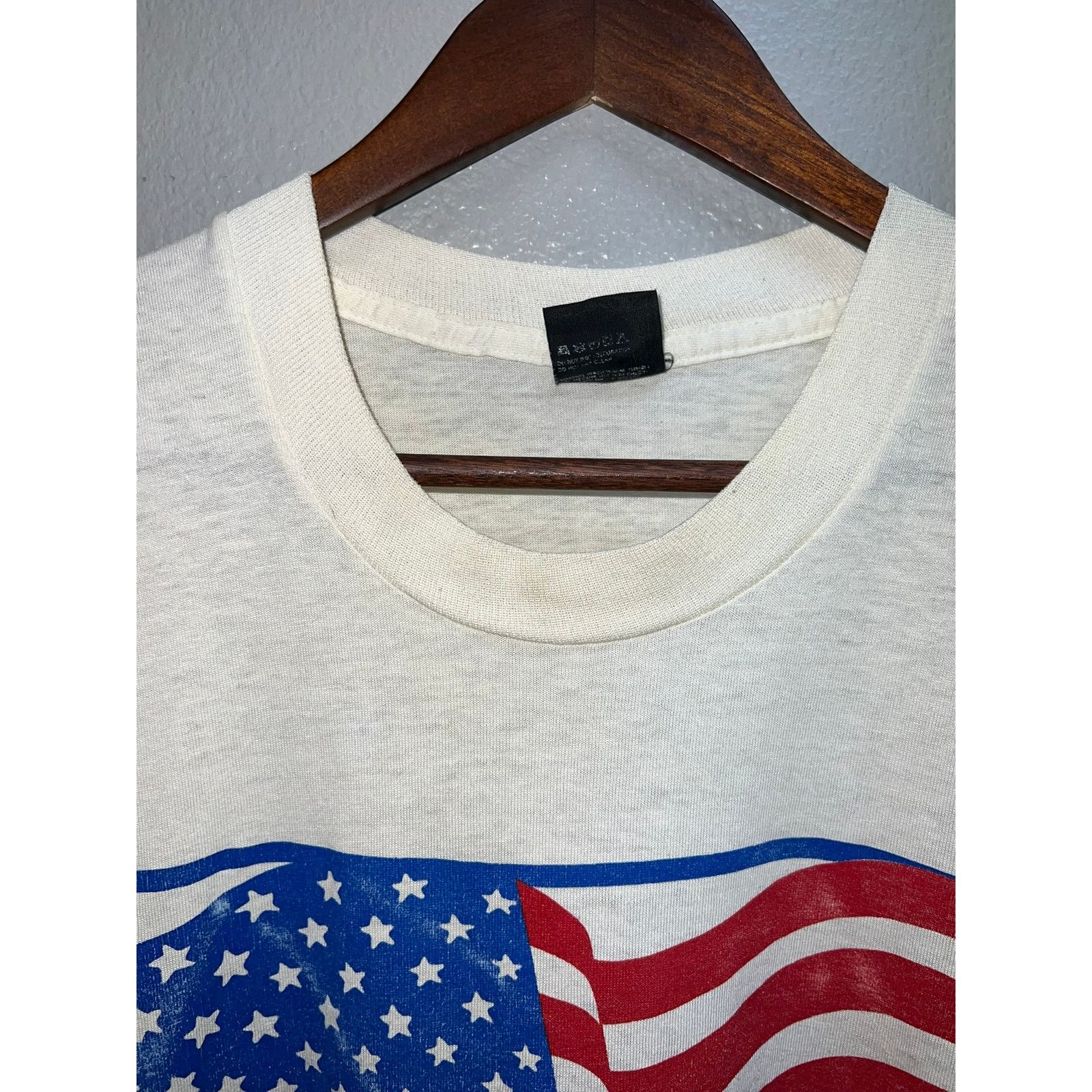 Other Vintage Support Our Troops Shirt America Tee 90s 1990s Large Size US L / EU 52-54 / 3 - 6 Thumbnail