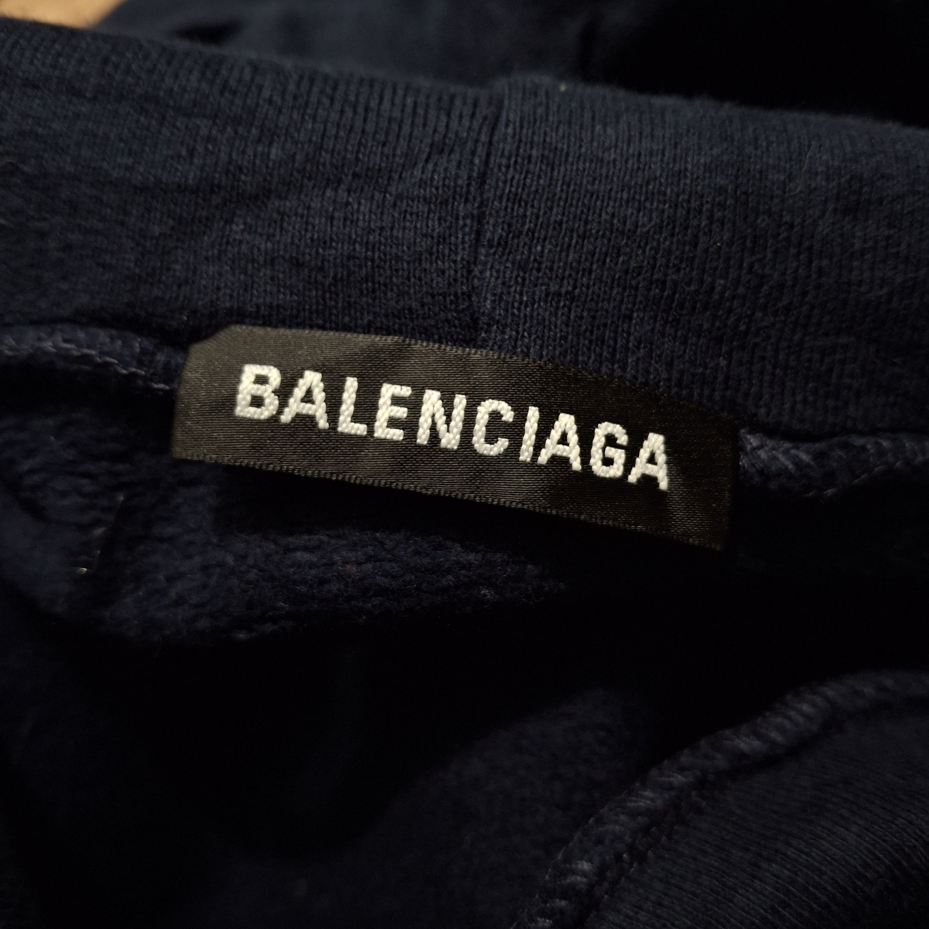 Balenciaga BALENCIAGA BON JOUR HOODIE 🚫SOLD🚫 Size US XL / EU 56 / 4 - 10 Thumbnail