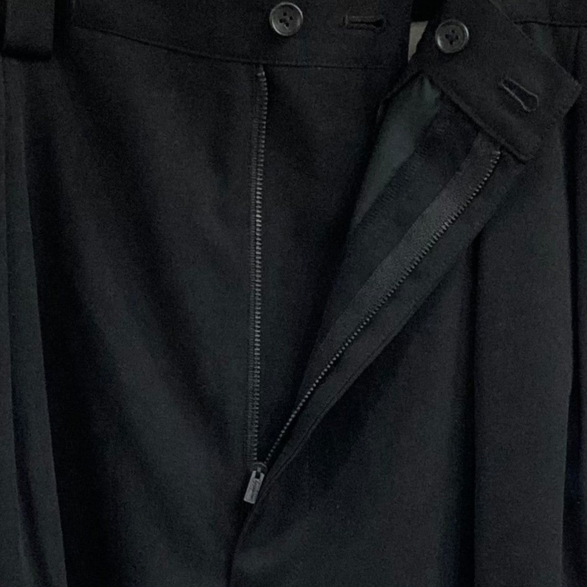Yohji Yamamoto yohji yamamoto Wool GABARDINE Pants HS-P47-100 Size US 38 / EU 54 - 6 Thumbnail