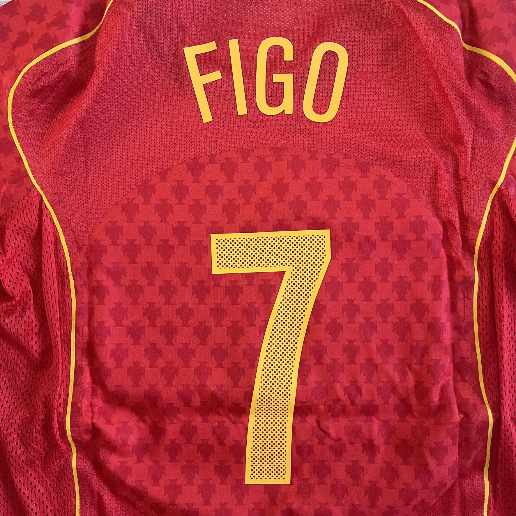 Nike 2004 Portugal Re-Issue Figo 7 Tee