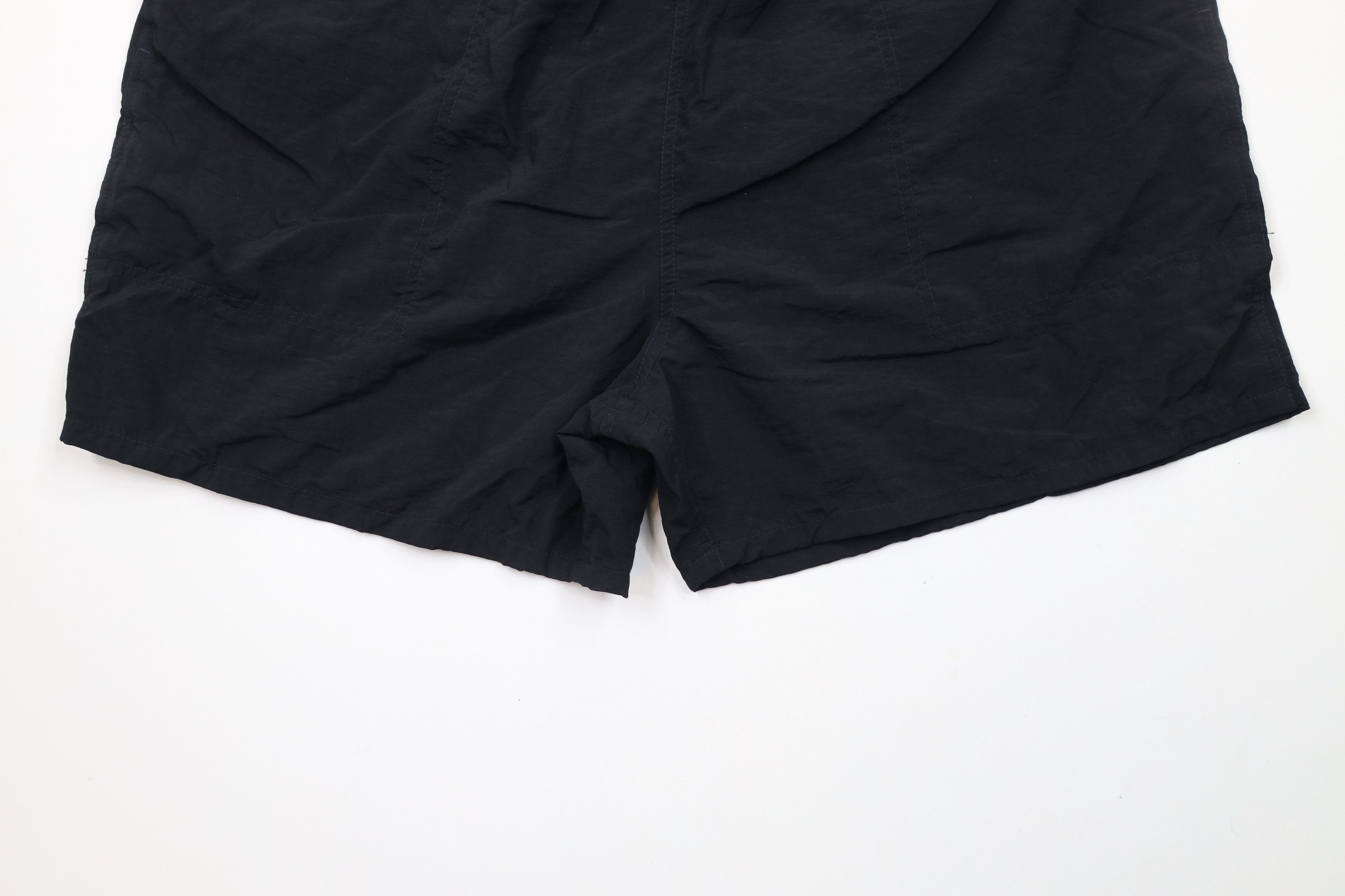 Cabelas × Vintage Vintage 90s Cabelas Above Knee Nylon Shorts Baggies Black Size US 36 / EU 52 - 4 Thumbnail