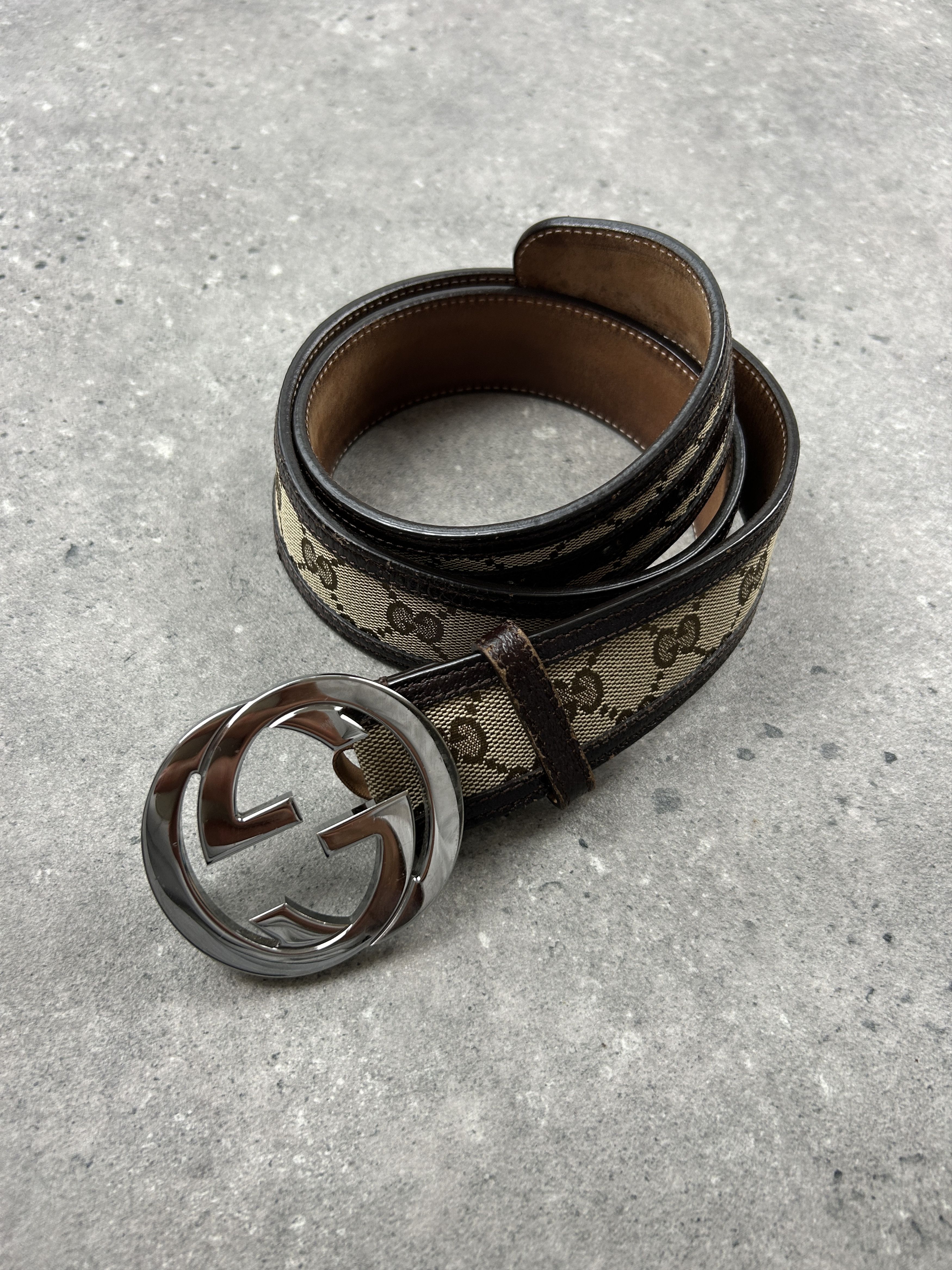 Gucci Gucci GG Monogram Belt Size ONE SIZE - 2 Thumbnail