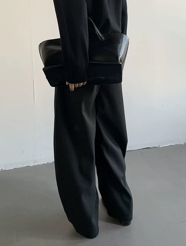 Japanese Brand × Vintage Cleanfit retro fashion loose fit pleated barrel leg pants Size US 30 / EU 46 - 4 Thumbnail