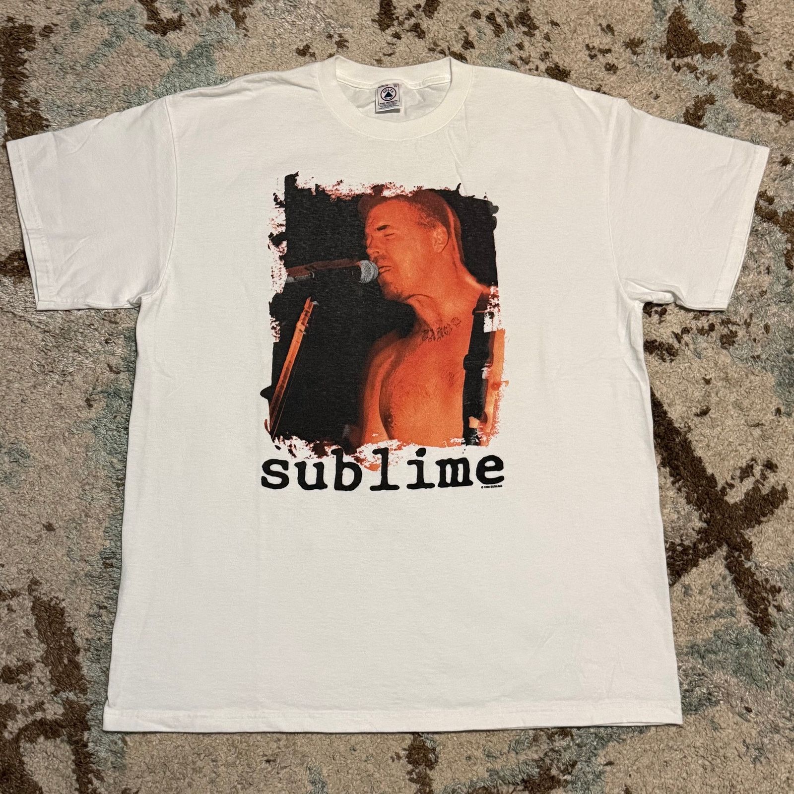 Band Tees × Delta × Vintage Vintage 1998 Sublime Bradley Nowell Memorial Shirt Size XL Size US XL / EU 56 / 4 - 1 Thumbnail