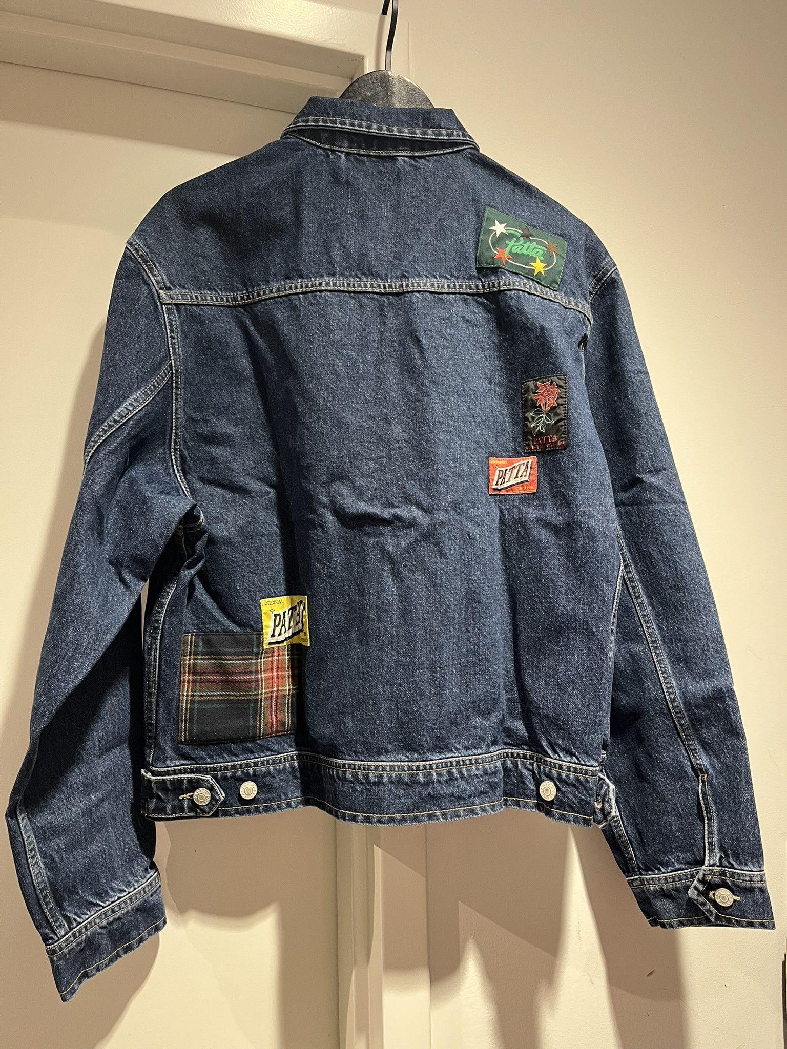 Patta Patta Labels Denim Jacket Size US L / EU 52-54 / 3 - 2 Thumbnail