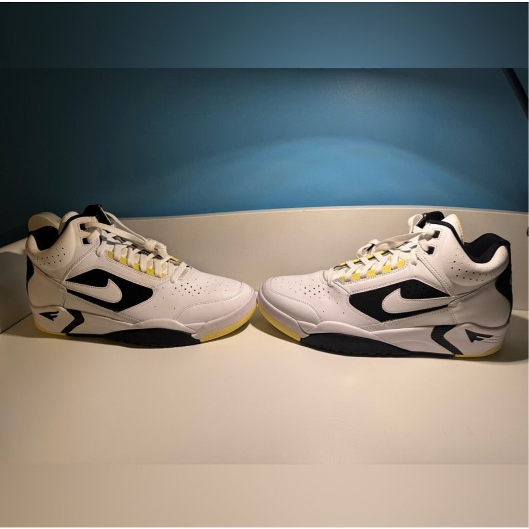 Nike Nike Air Flight Lite Mid Men’s High Top Sneakers Size US 12 / EU 45 - 2 Thumbnail