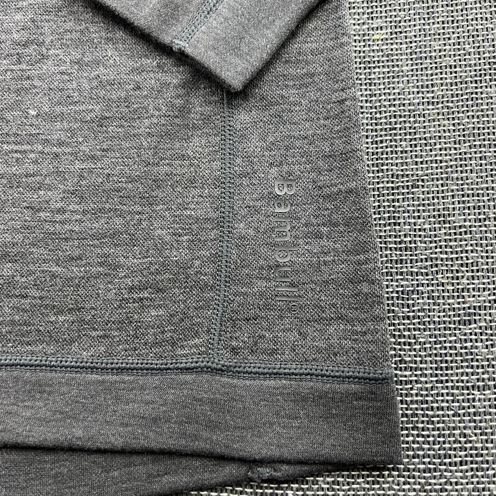 Vintage Tufte Base Layer Shirt Womens Small Merino Wool Blend Bamboo Gray Outdoor Ladies Size S / US 4 / IT 40 - 3 Thumbnail