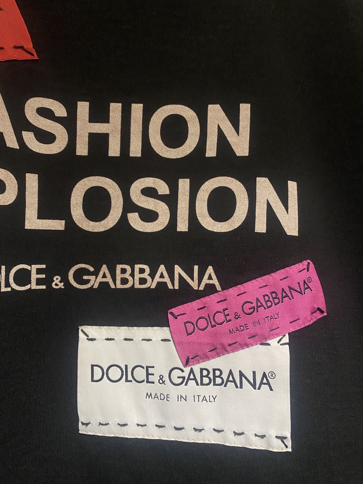 Dolce & Gabbana Dolce & gabbana luxury fashion explosion tee Size XL / US 12-14 / IT 48-50 - 6 Thumbnail