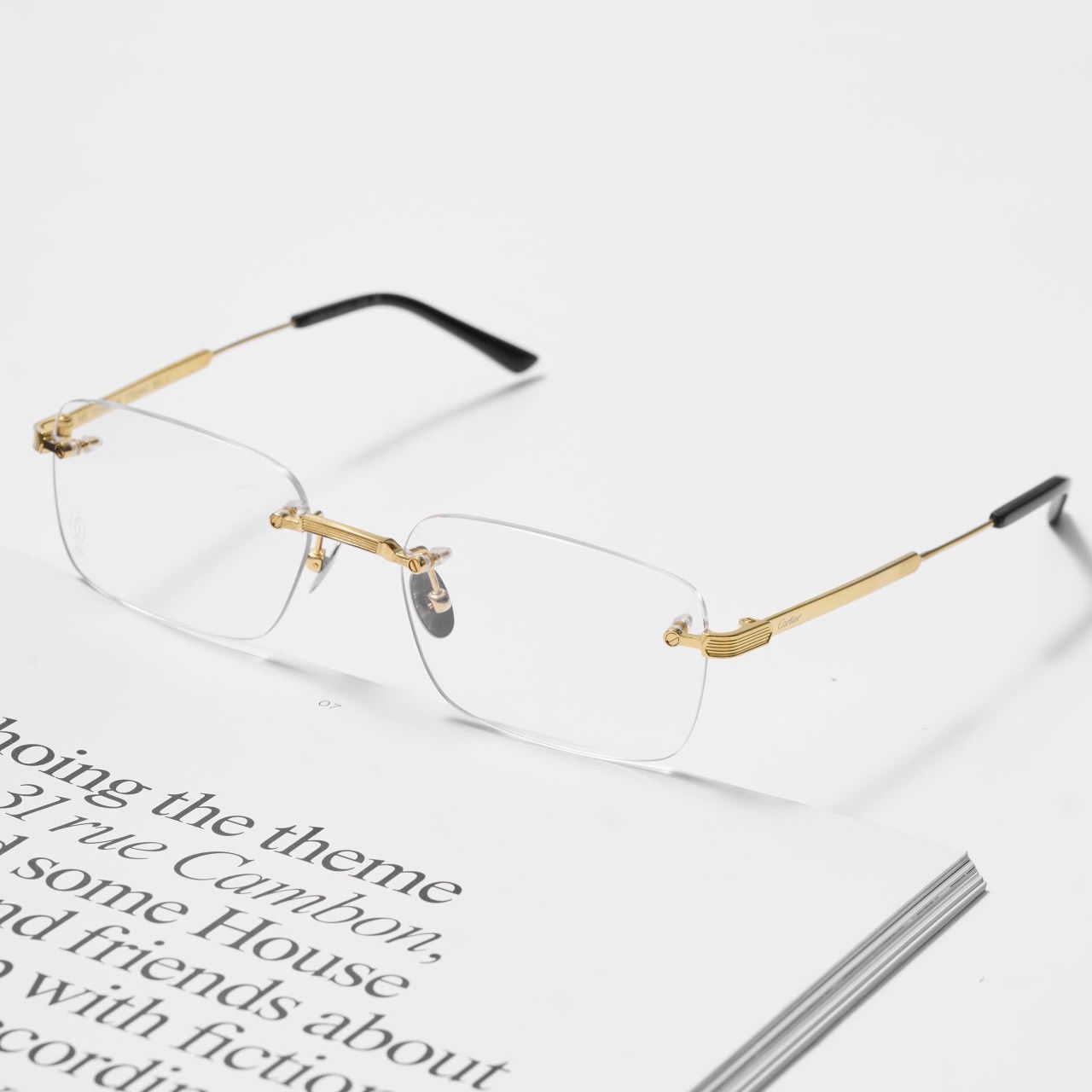 Cartier CARTIER CT0349O 001 GLASSES Size ONE SIZE - 2 Thumbnail