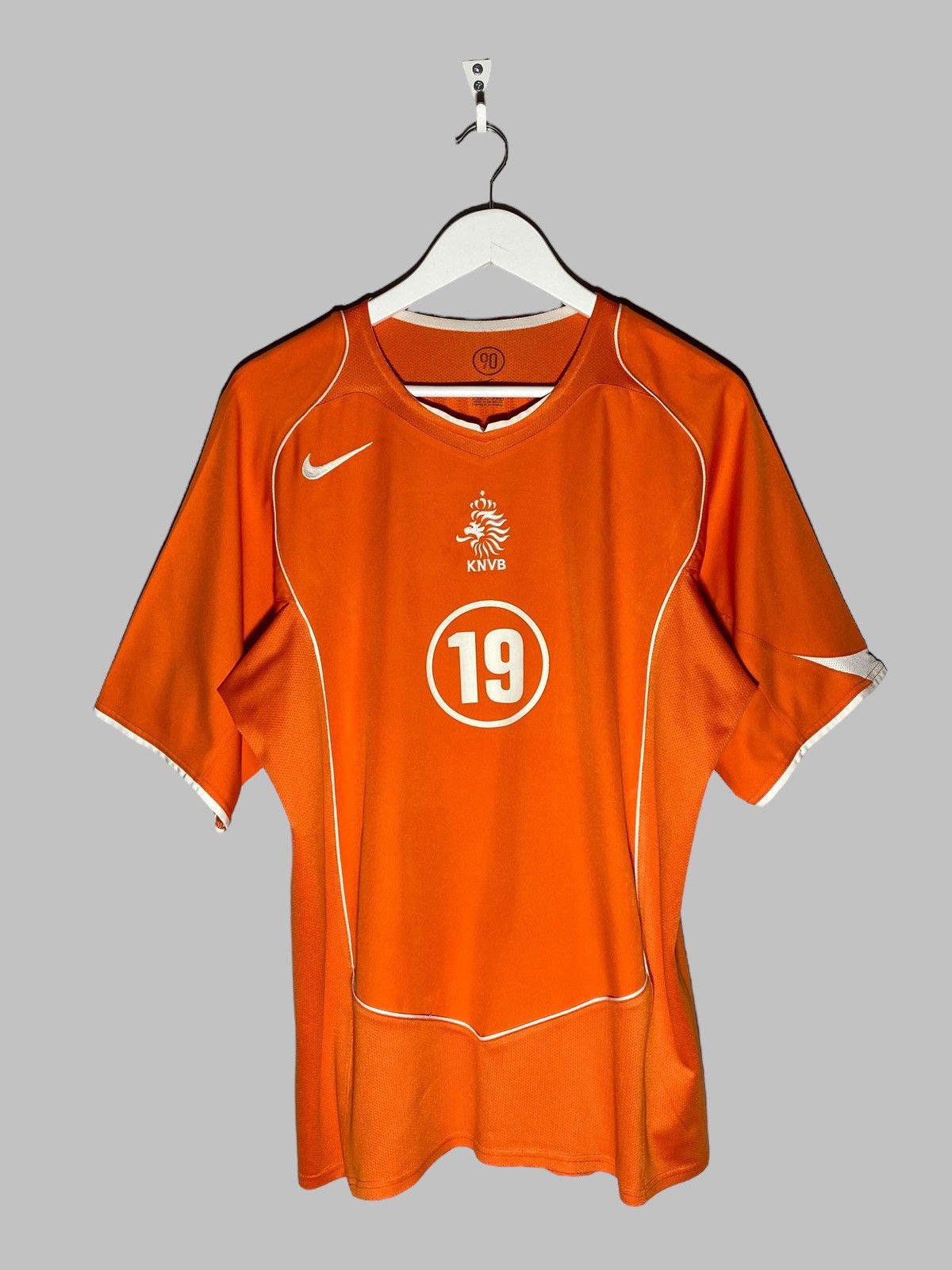 Nike × Vintage #19 Robben Netherlands 2006 Home Football Shirt Size US L / EU 52-54 / 3 - 1 Thumbnail