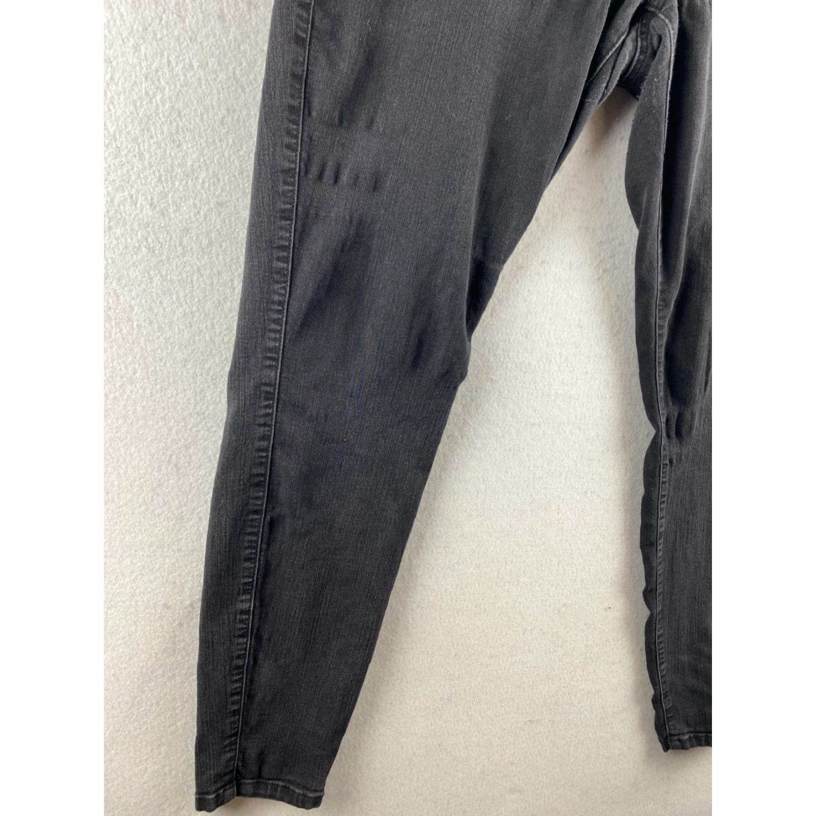 Torrid Torrid Jeans Womens 14 Tall Dark Wash Skinny 5-Pocket Denim Stretch Black Modern Vintage: No Size 36" / US 14 / IT 50 - 5 Thumbnail