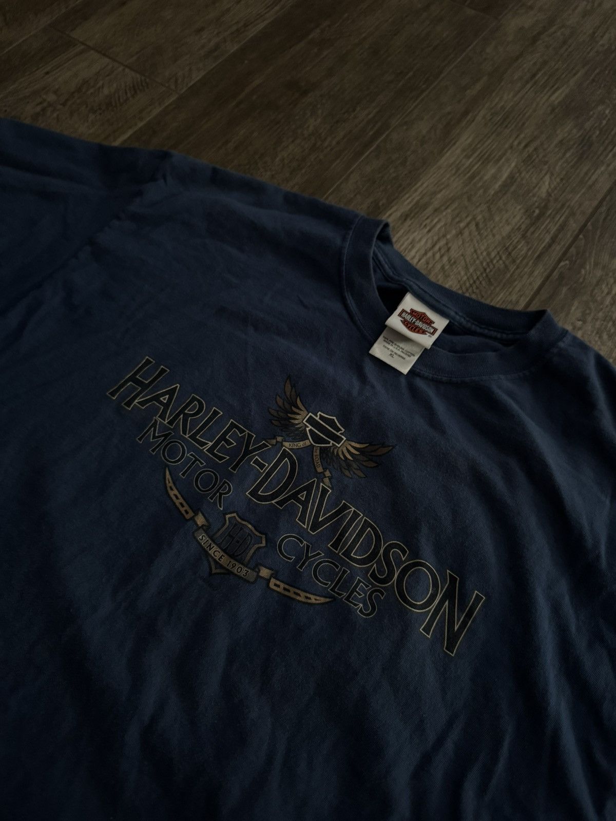 Harley Davidson × Vintage Vintage 2004 “Cities” Harley Davidson Shirt Size US XL / EU 56 / 4 - 2 Thumbnail