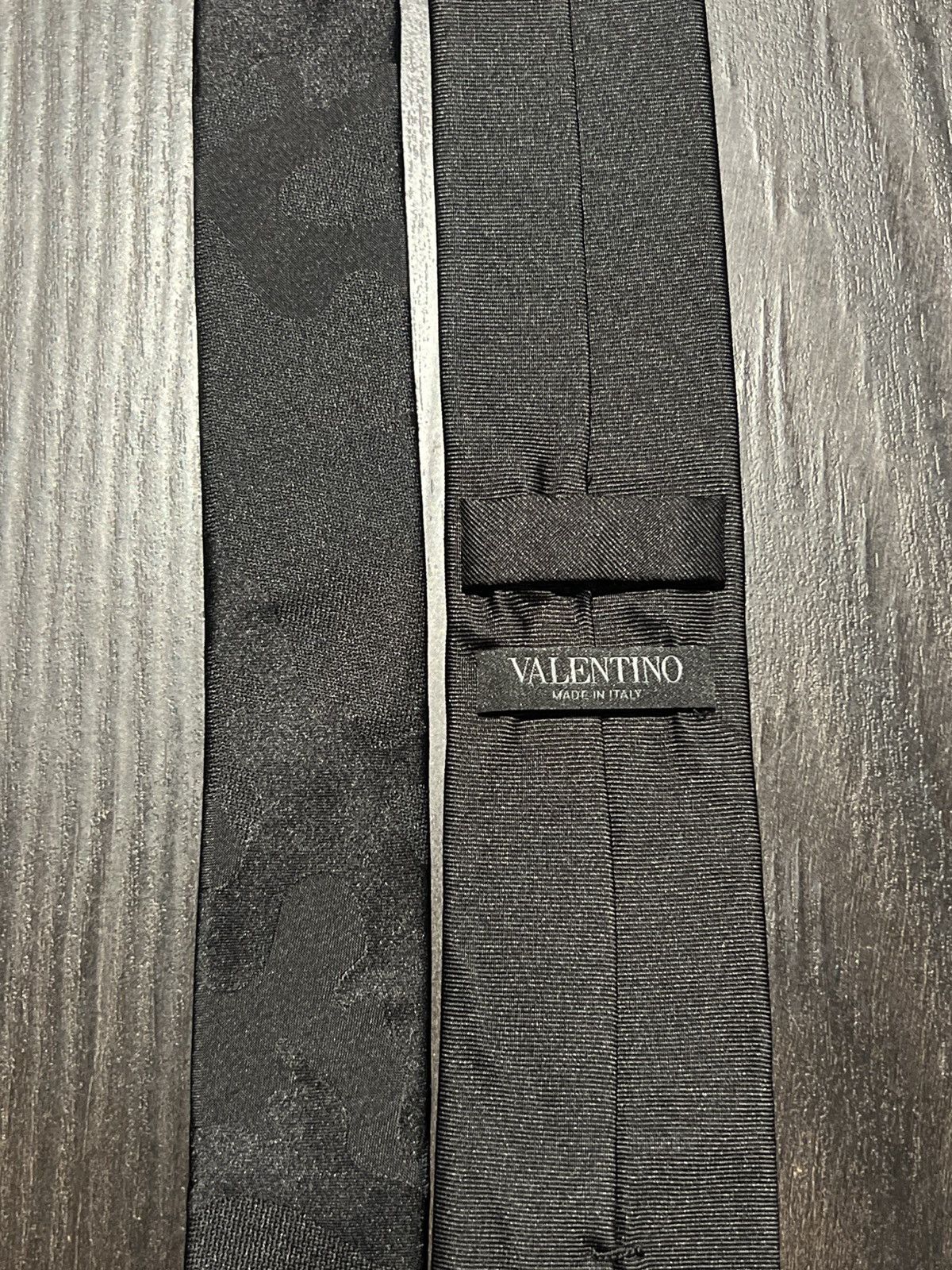 Valentino (Pair selling) VALENTINO Camo Print Eagle Tie Size ONE SIZE - 5 Thumbnail