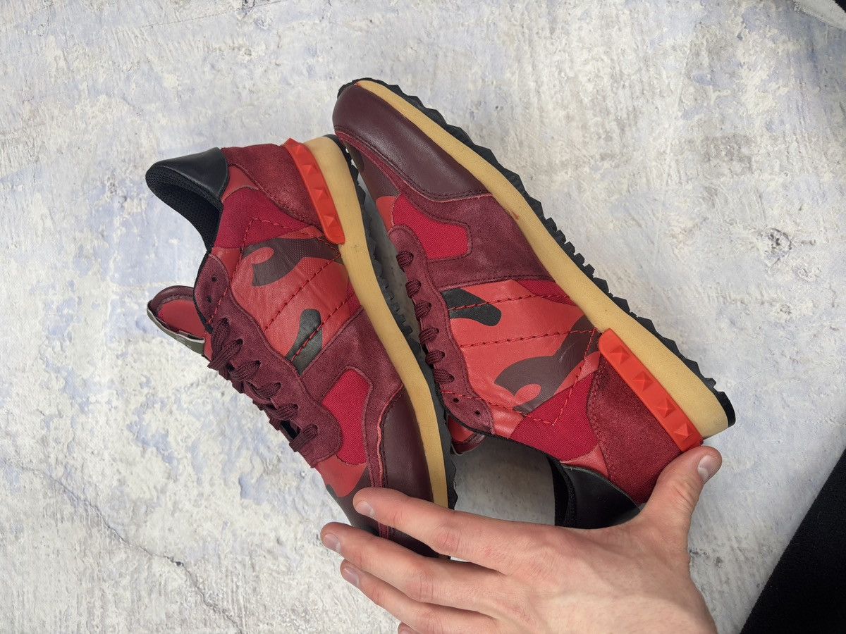 Valentino Valentino rockruners sneakers mens red size 43 Size US 9.5 / EU 42-43 - 4 Thumbnail