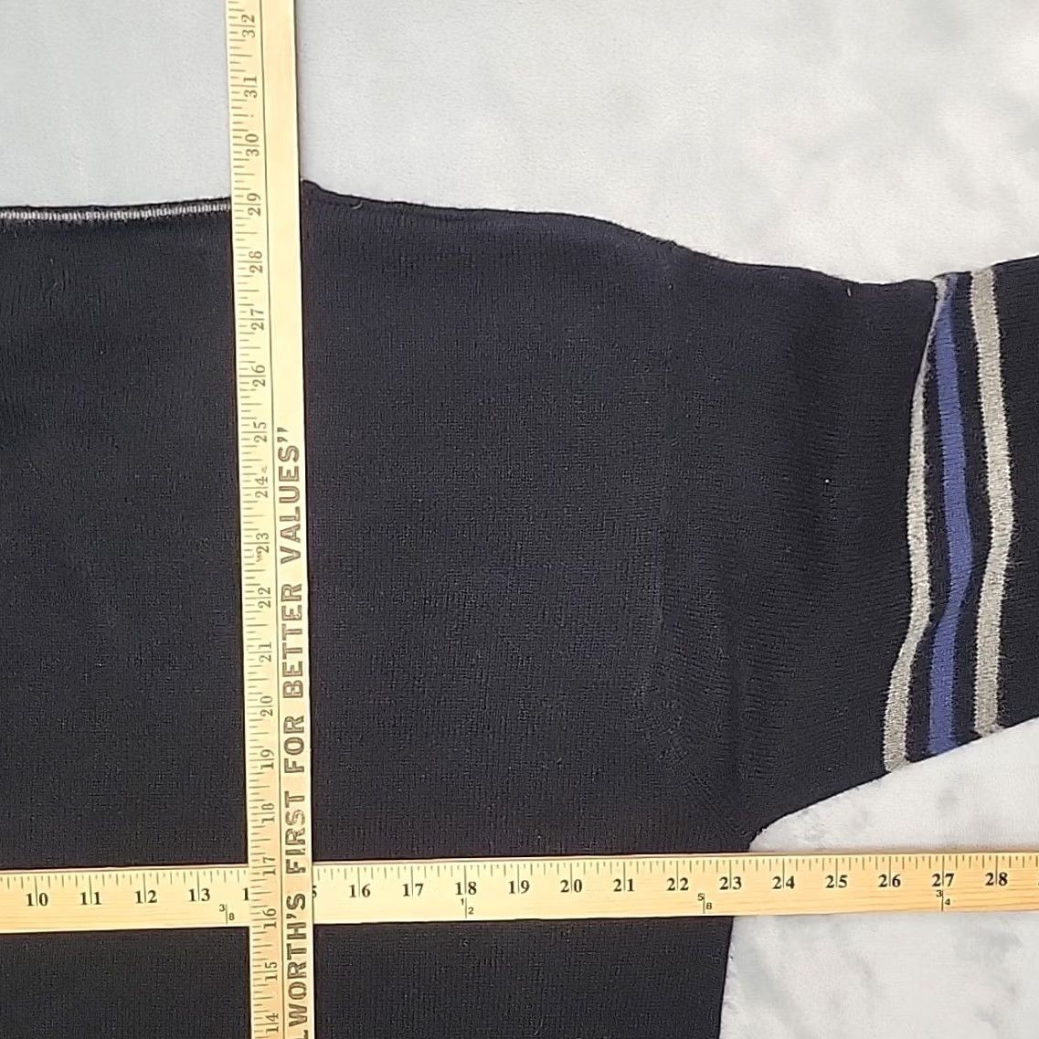 Vintage VINTAGE Utility Sweater Mens 2XL Black 80% Lambswool Classic V-neck Retro Size US XXL / EU 58 / 5 - 6 Thumbnail