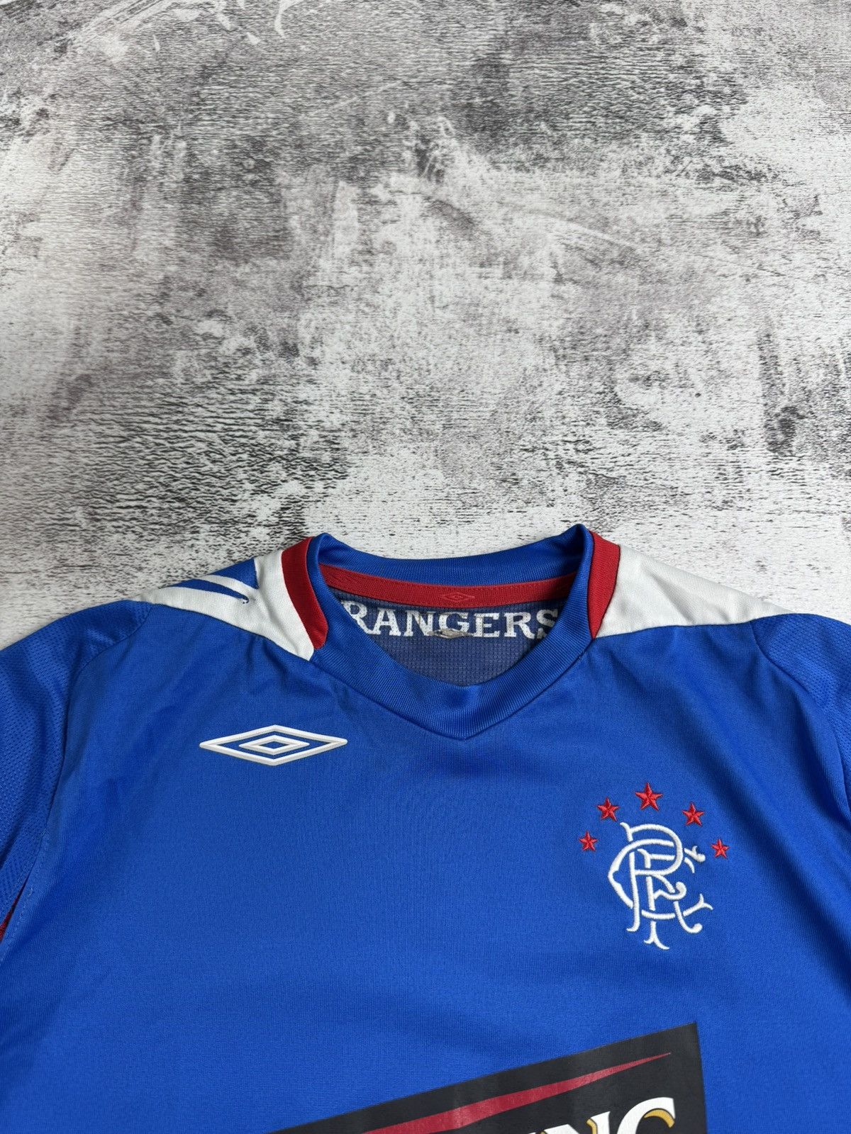 Umbro Rangers Glasgow 2006/2007 Blue Home Umbro Soccer Football T Shirt Jersey Kit Size US S / EU 44-46 / 1 - 10 Thumbnail