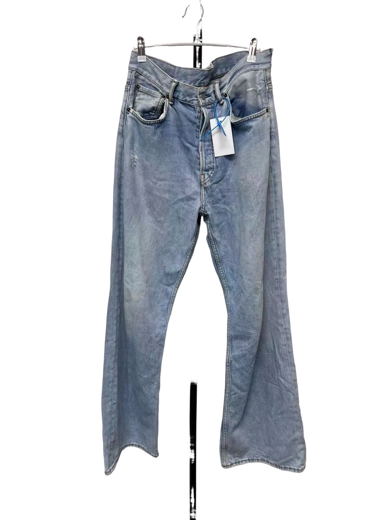 Acne Studios Acne Studios Painted Wide Leg Jeans US 32 Size US 32 / EU 48 - 1 Thumbnail