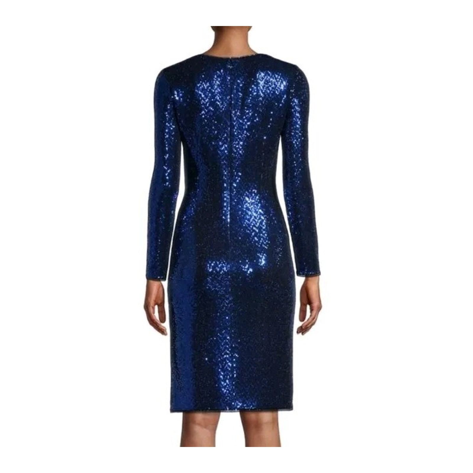 & Other Stories Aidan Mattox prom wedding Cobalt Blue 10 A000406 Size L / US 10 / IT 46 - 2 Thumbnail
